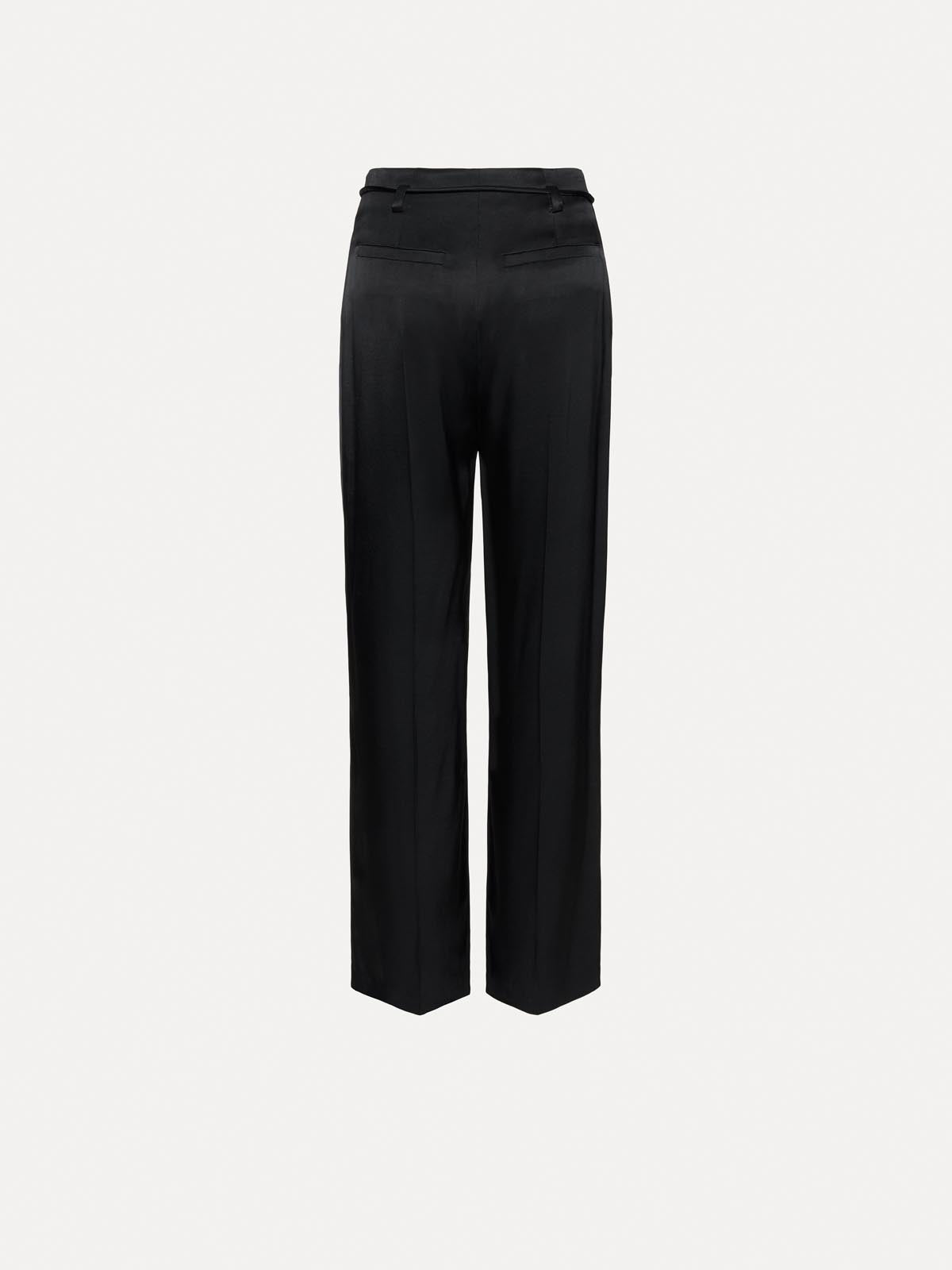 SPODNIE GARNITUROWE LYS BLACK