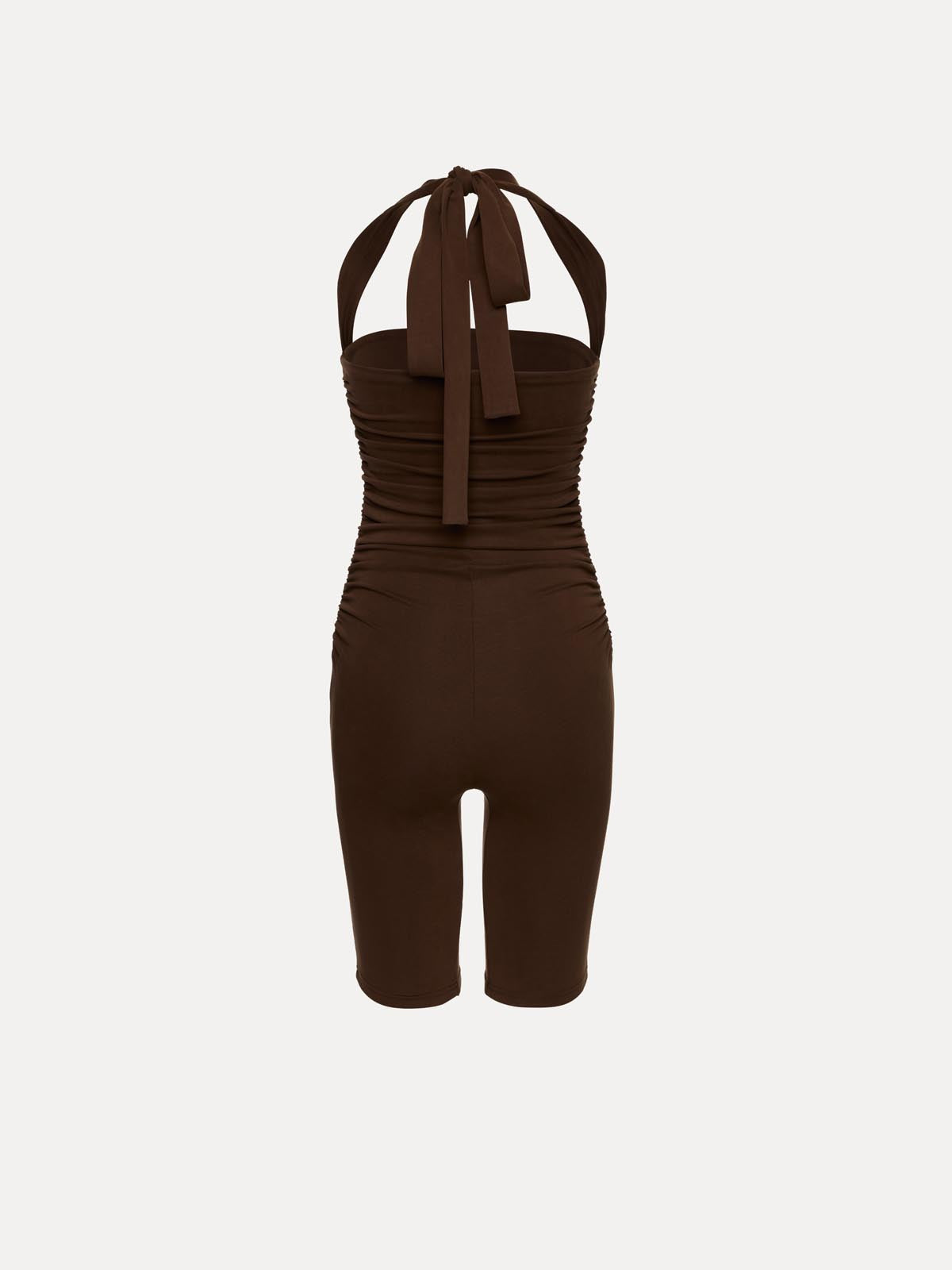 KOMBINEZON TESSIE DARK CHOCOLATE
