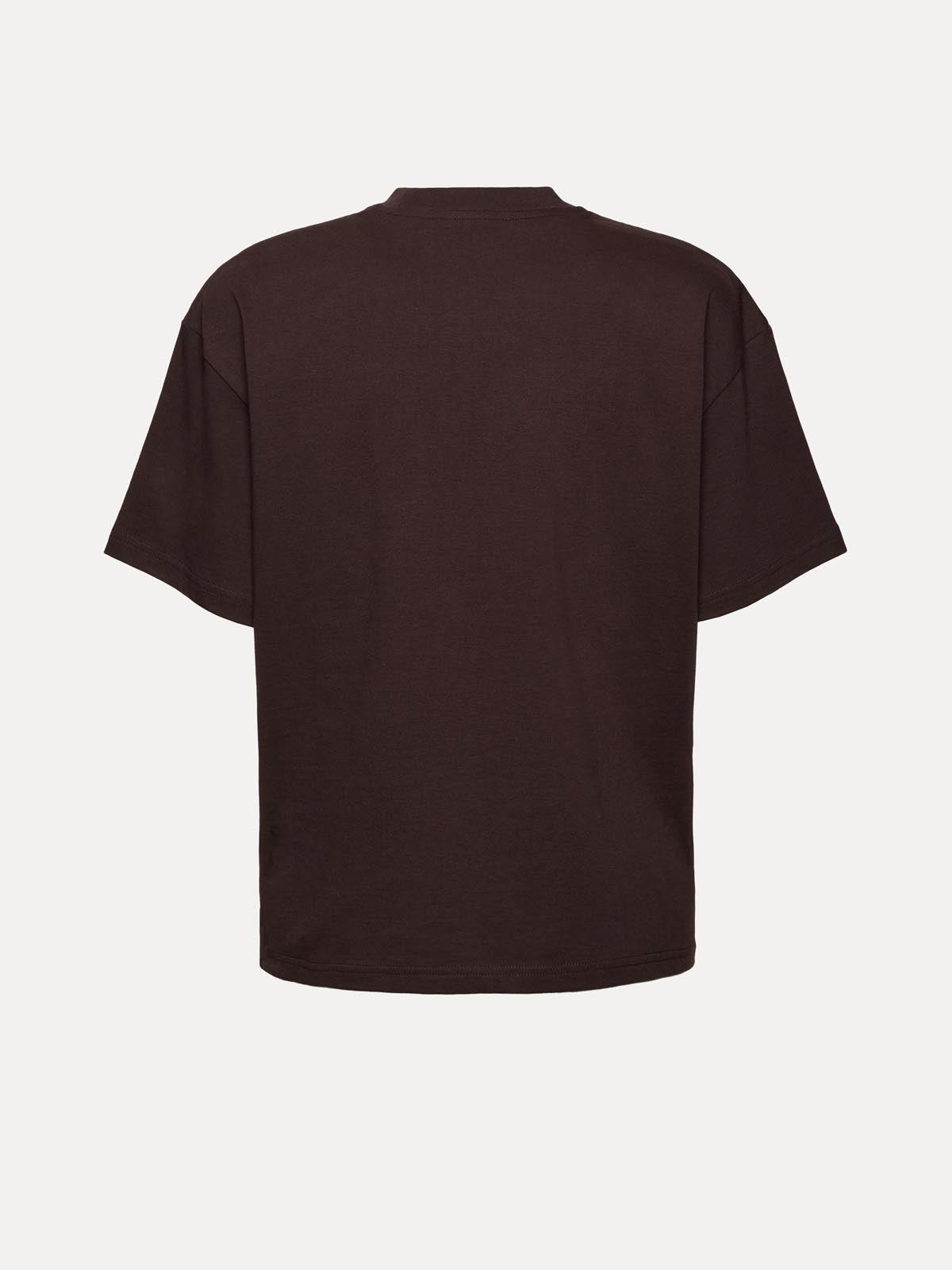 T-SHIRT CARENA DARK CHOCOLATE