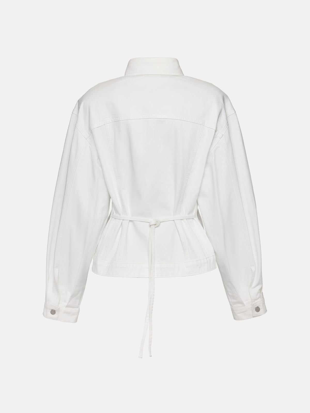 KURTKA JEANSOWA HAIM OFF WHITE