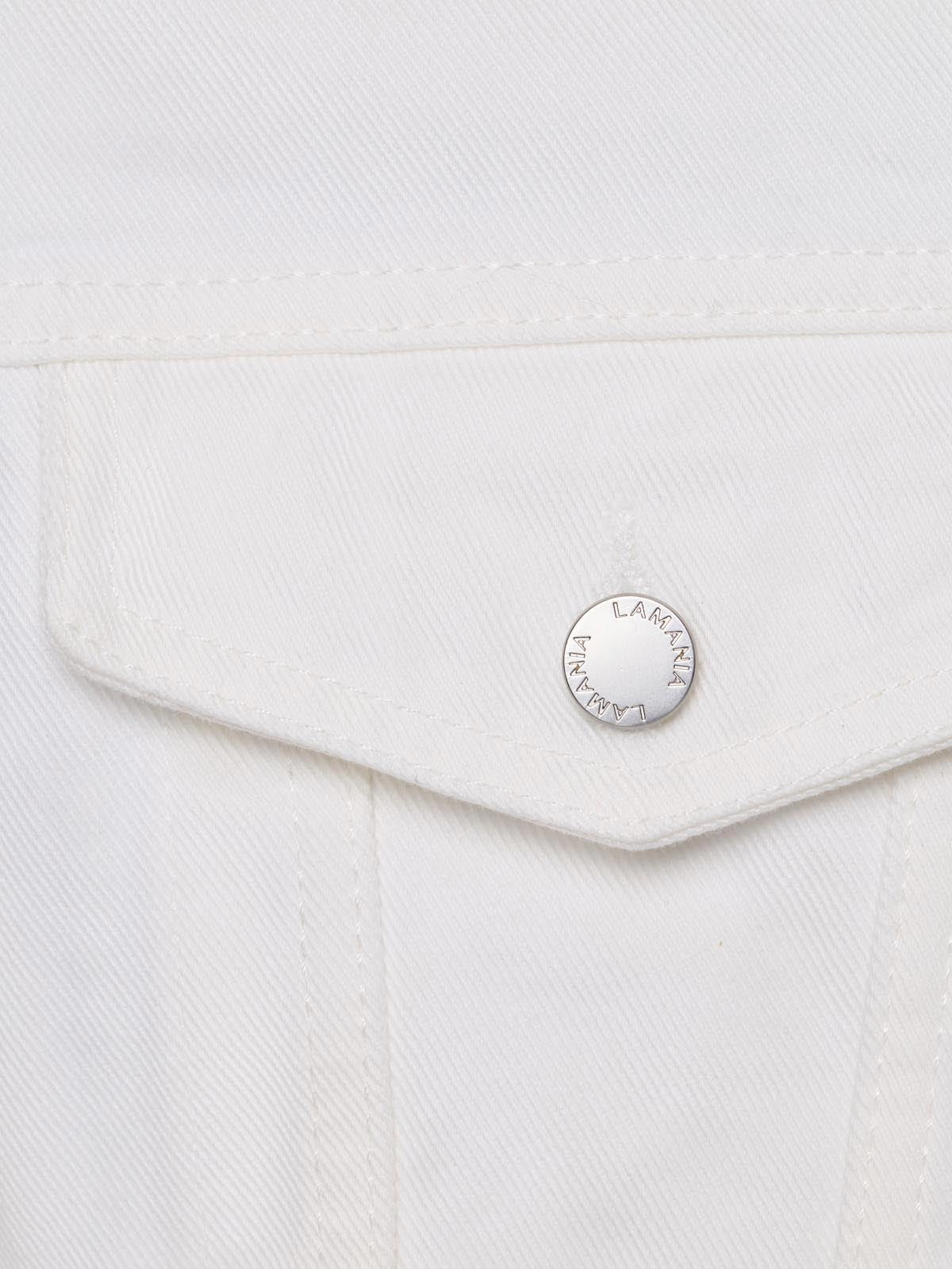 KURTKA JEANSOWA HAIM OFF WHITE