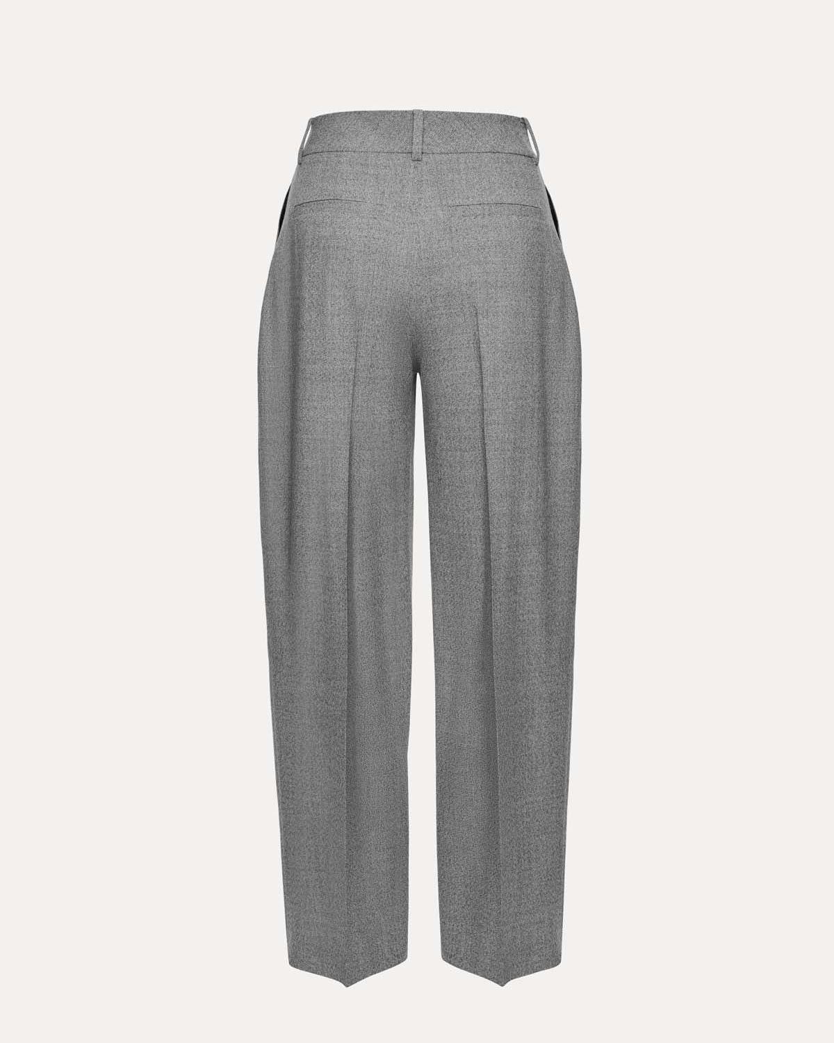 SPODNIE GARNITUROWE DIDION GREY MELANGE