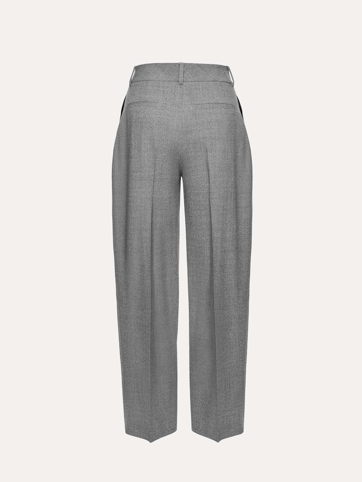 SPODNIE GARNITUROWE DIDION GREY MELANGE