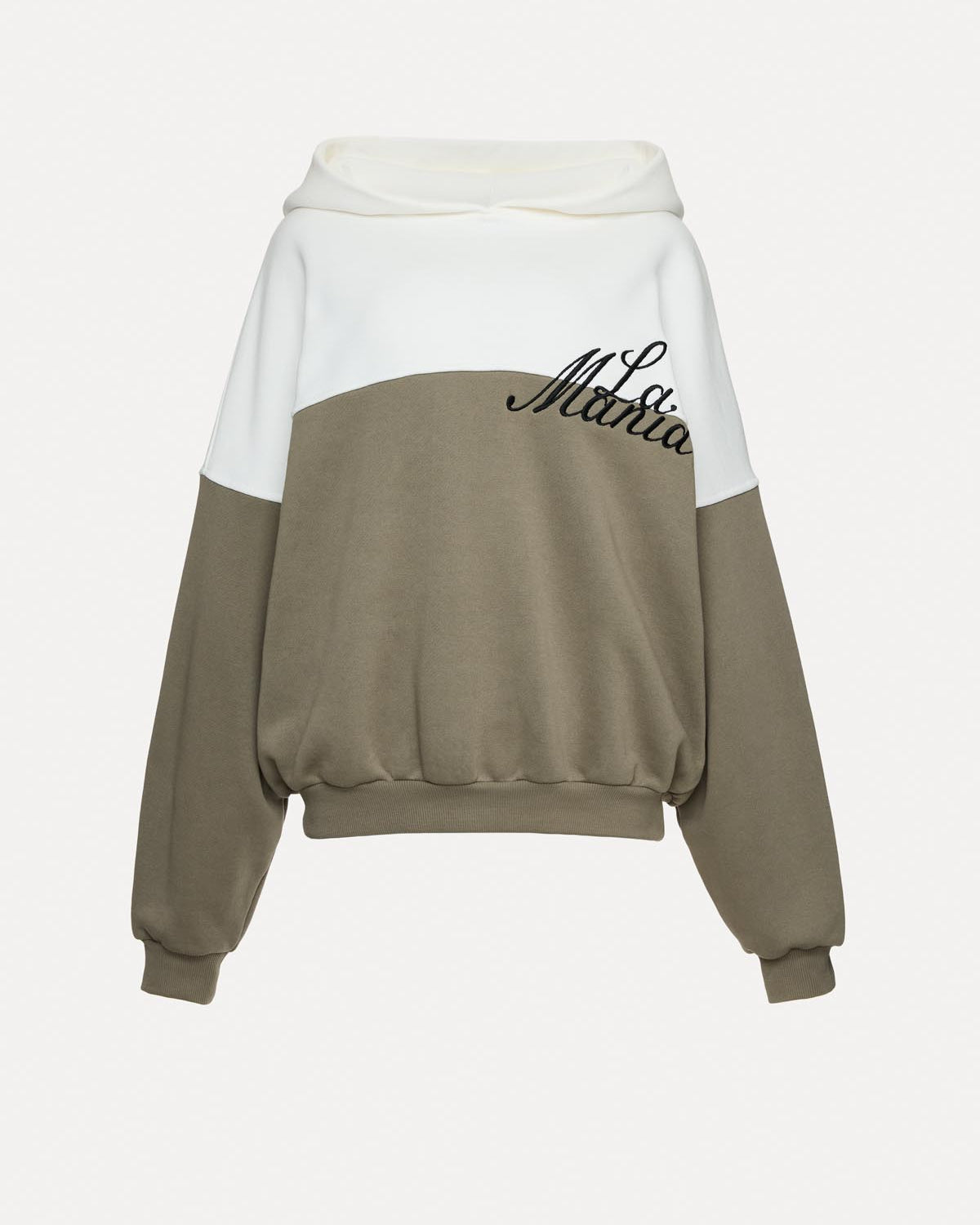 BLUZA Z KAPTUREM FLORIDA OLIVE-ECRU