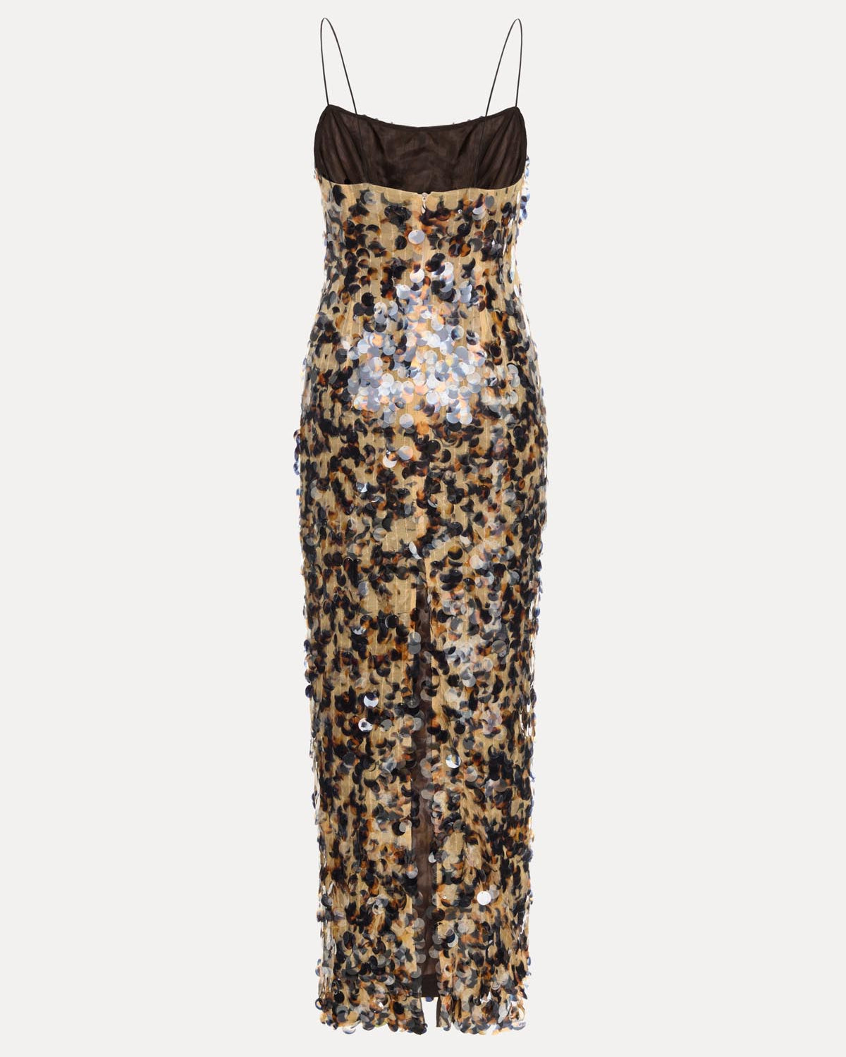 SUKIENKA MAXI GENIE BLACK-AMBER