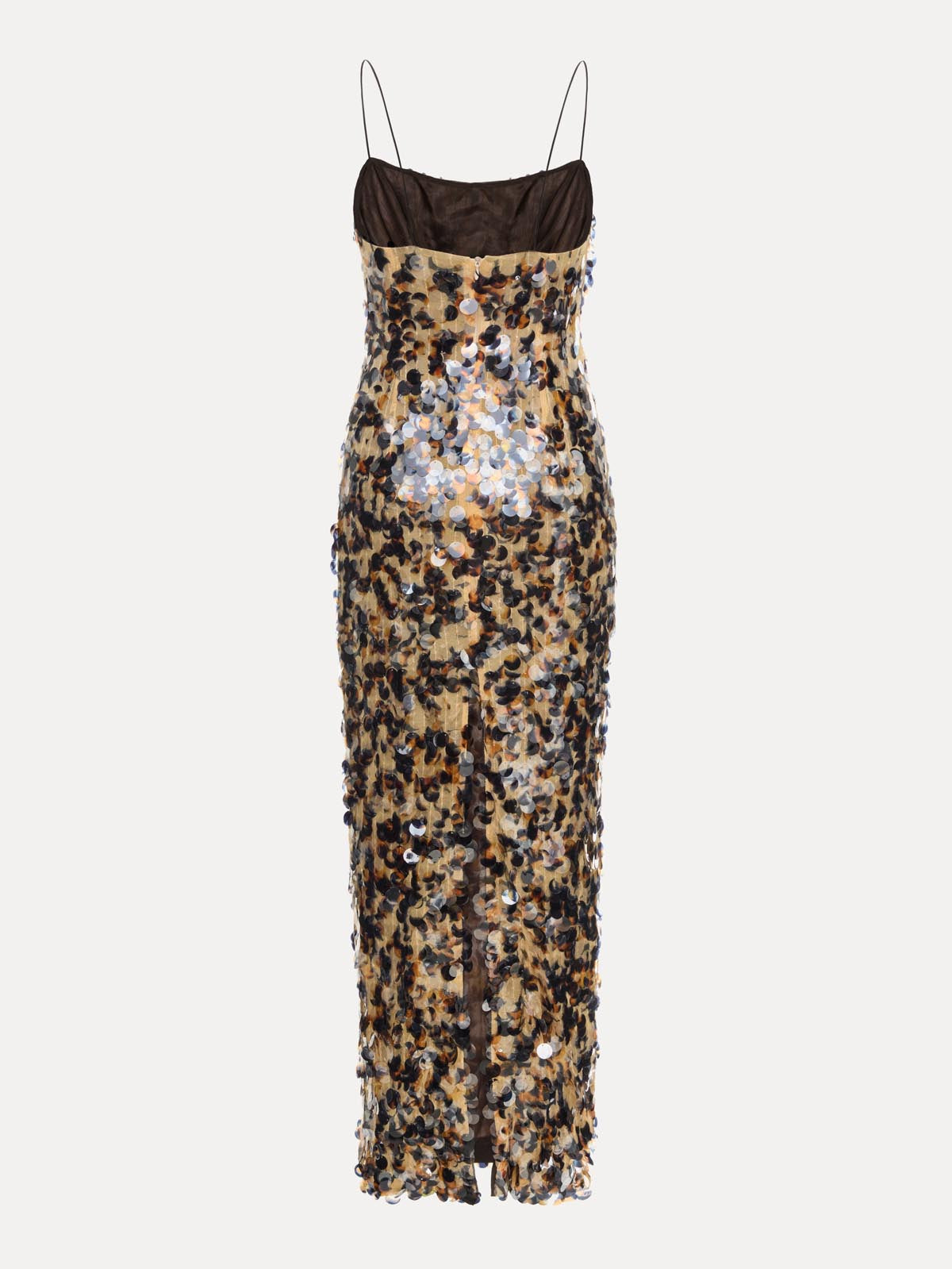 SUKIENKA MAXI GENIE BLACK-AMBER