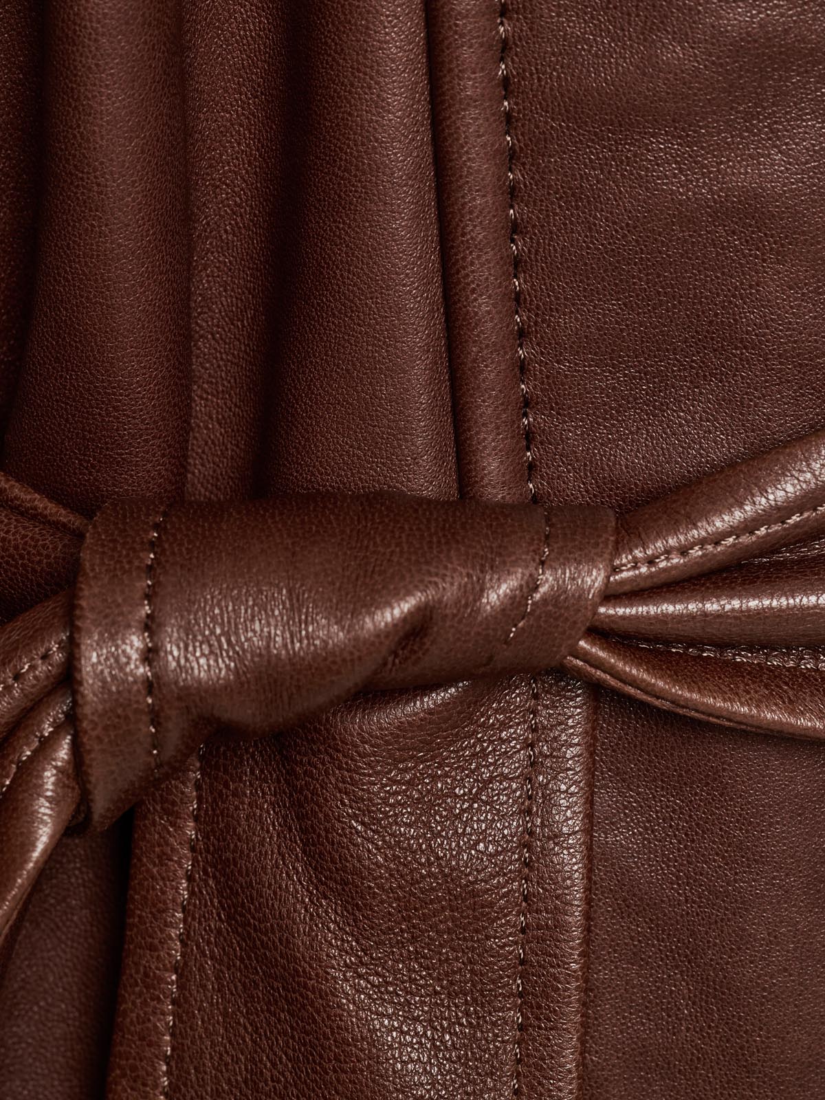 KURTKA SKÓRZANA HAMBURG BROWN