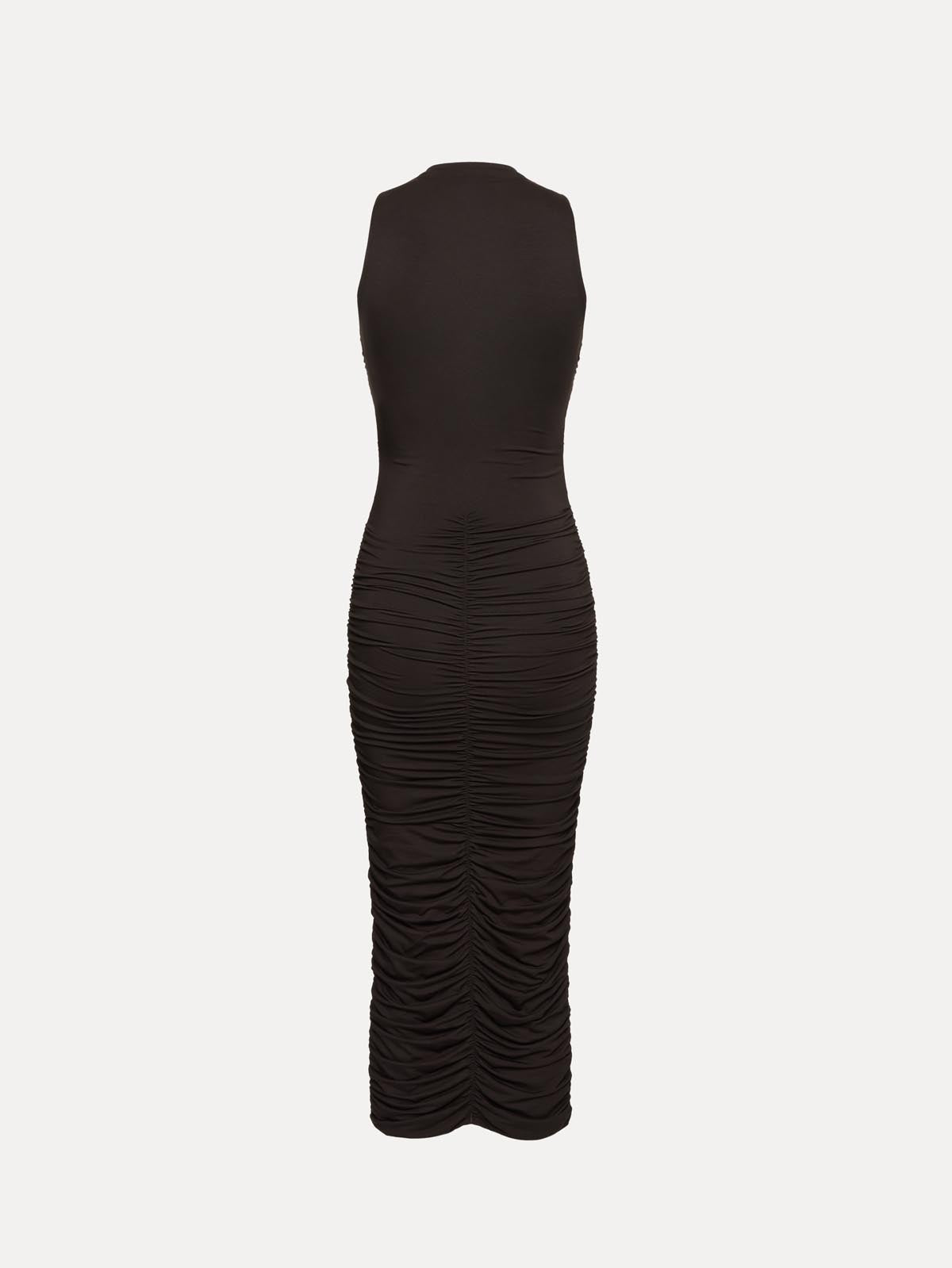 SUKIENKA MAXI HESSIE DARK CHOCOLATE