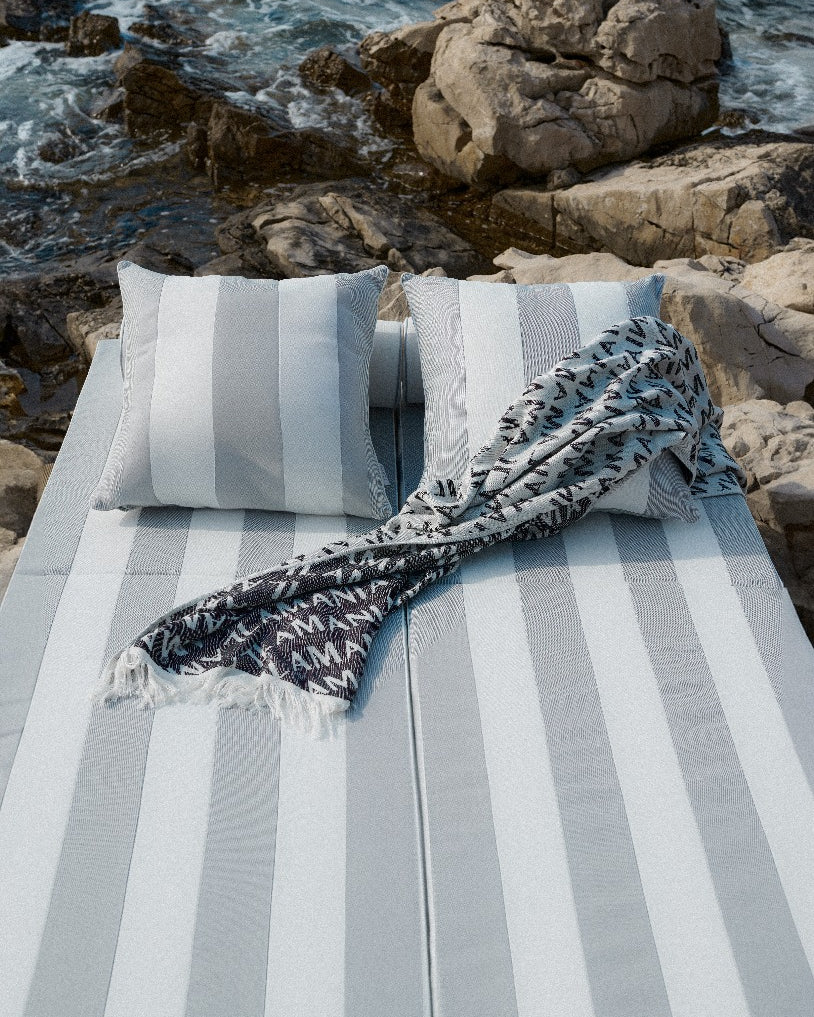 Ręcznik plażowy Soft Black