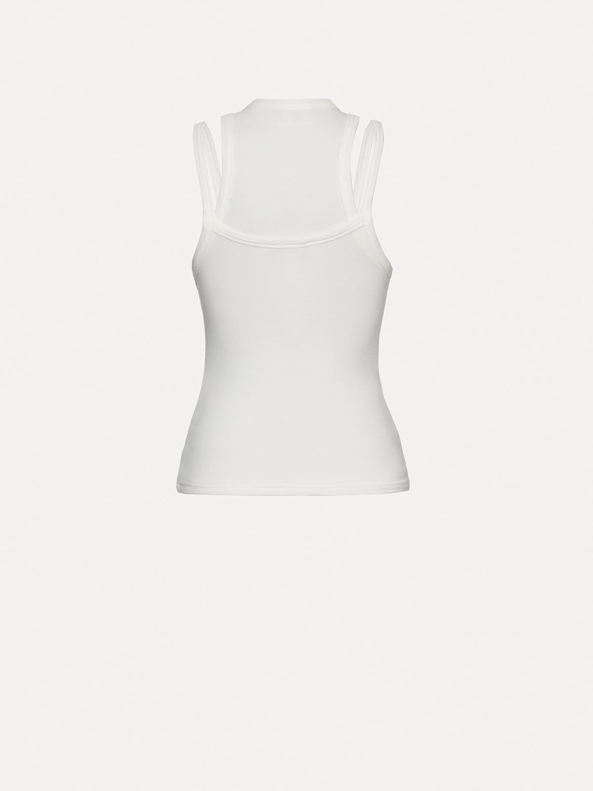 TOP KERSEY OFF WHITE