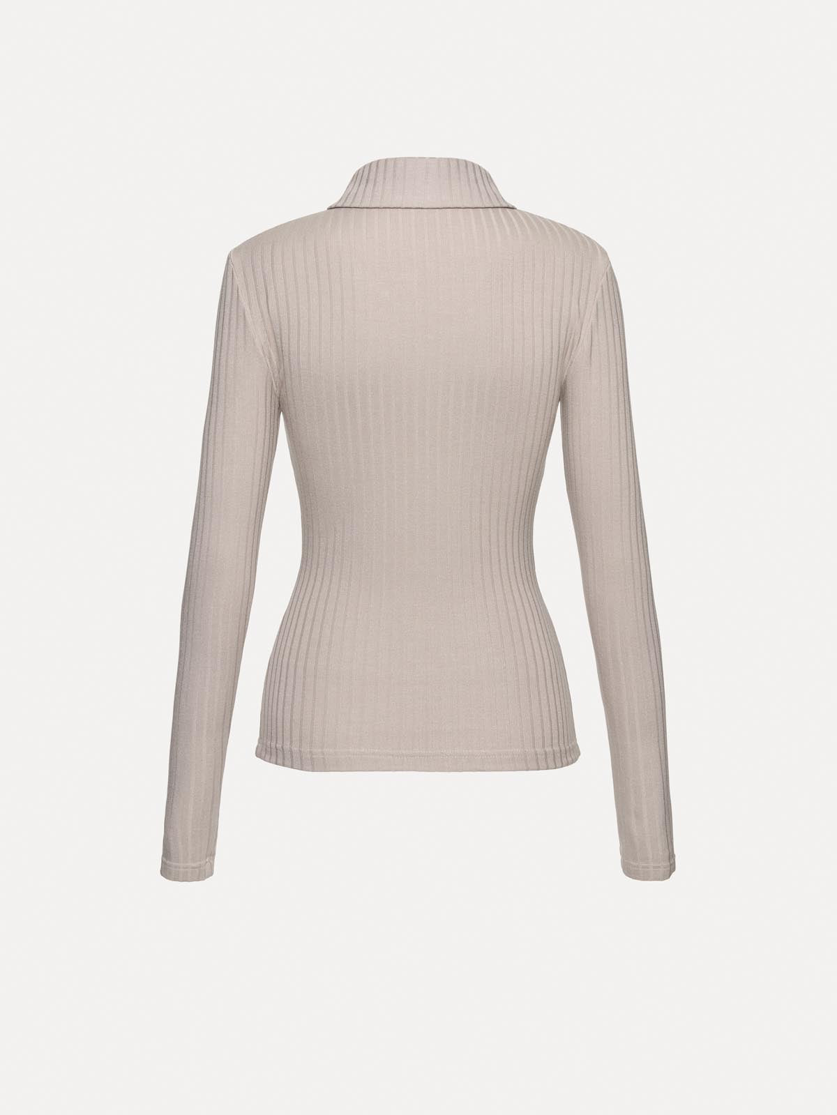 BLUZKA POLO LESLEE TAUPE