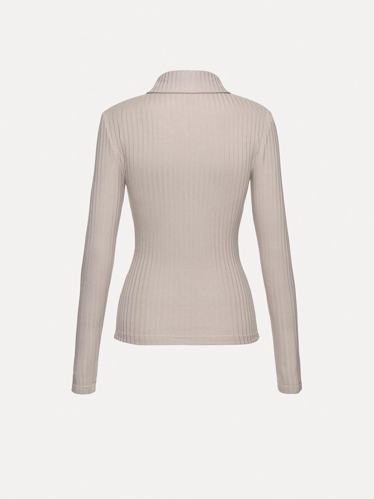 BLUZKA POLO LESLEE TAUPE