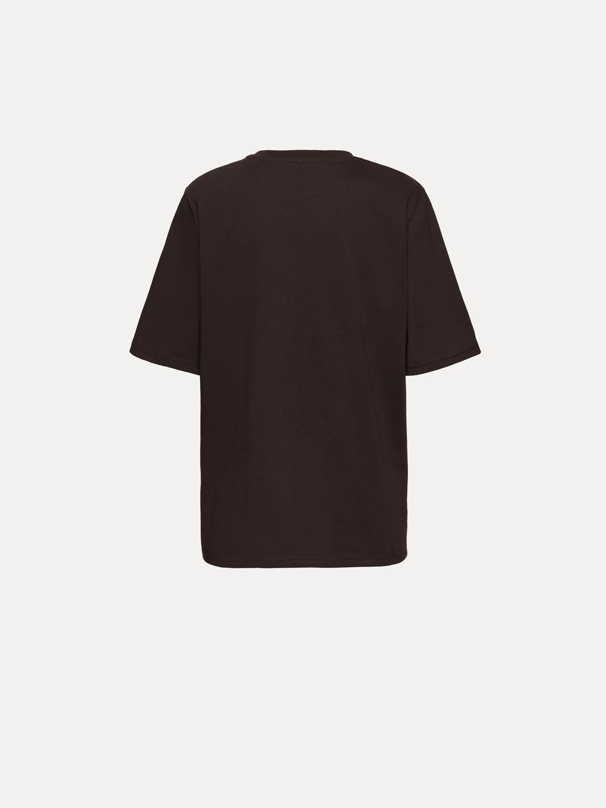 T-SHIRT LUCY DARK CHOCOLATE