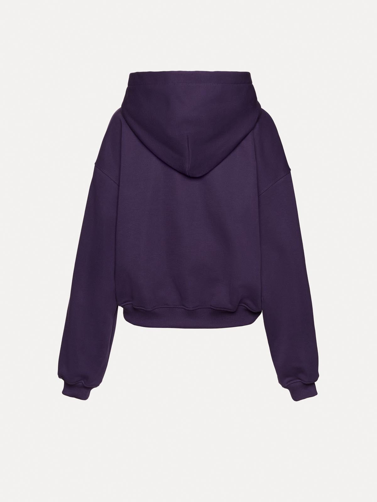 BLUZA Z KAPTUREM LUMA MIDNIGHT PURPLE