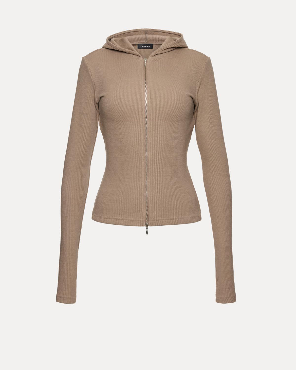 BLUZA Z KAPTUREM MANDY TAUPE