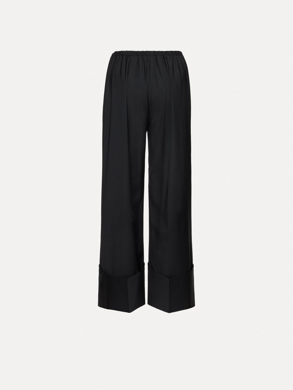 SPODNIE GARNITUROWE NORELLE BLACK