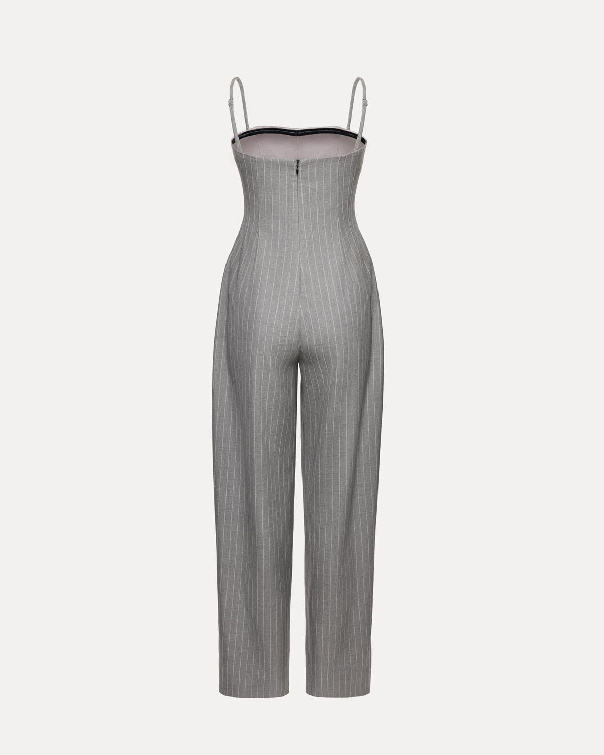 KOMBINEZON ORIA GREY-WHITE