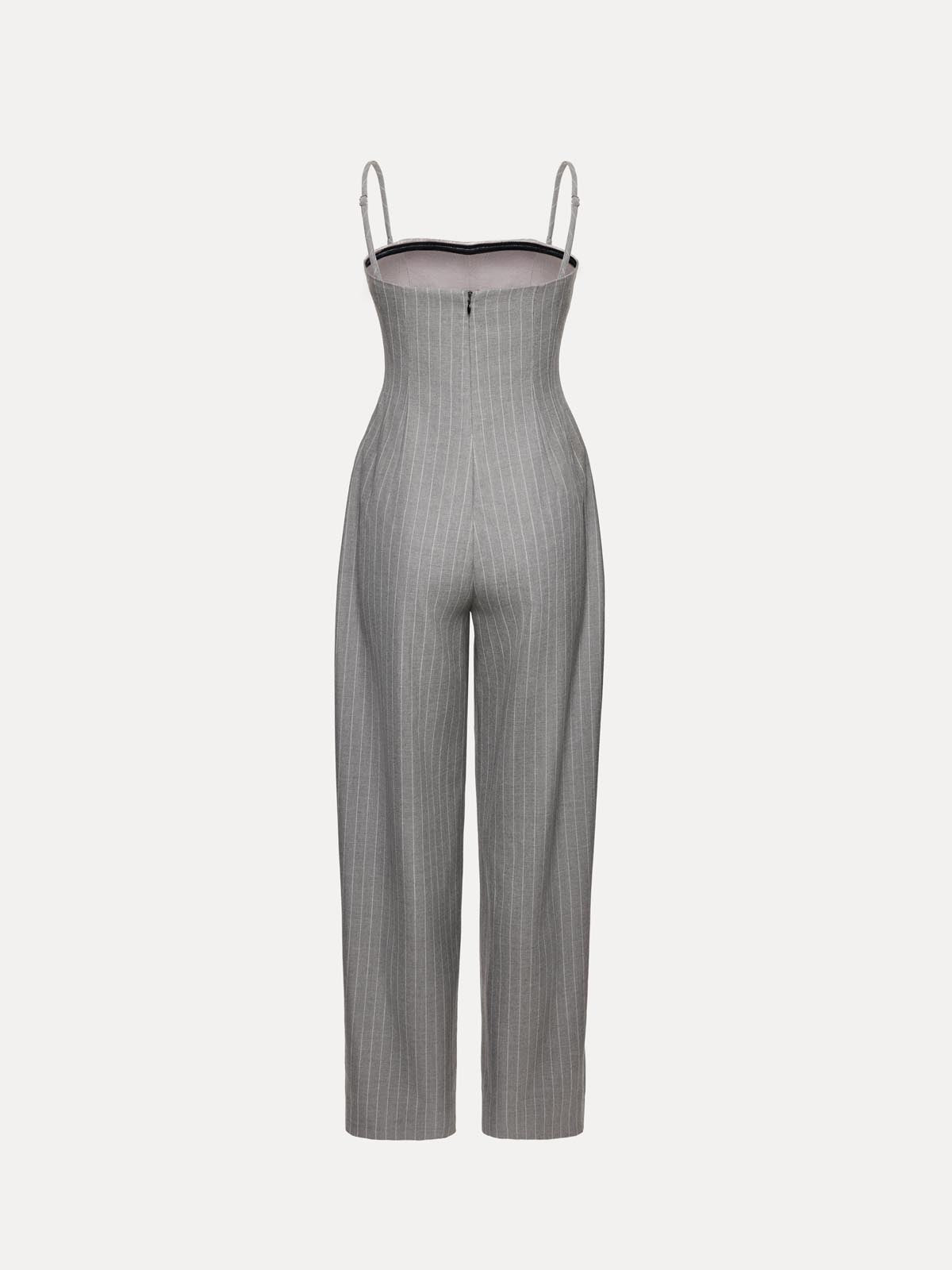 KOMBINEZON ORIA GREY-WHITE