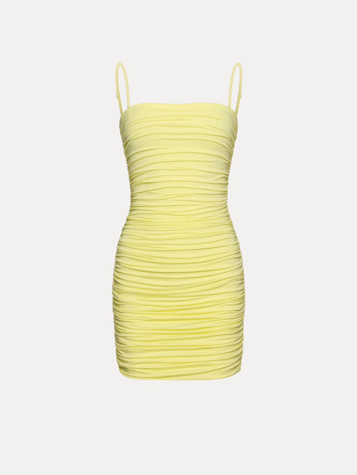 SUKIENKA ZENDA PASTEL YELLOW