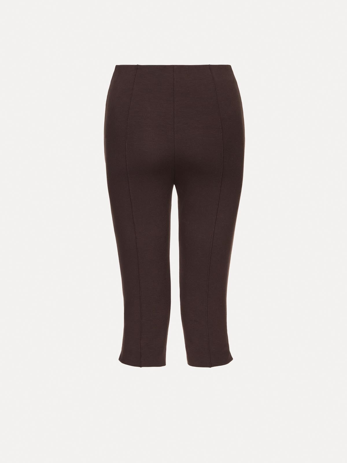 LEGGINSY ZIG DARK CHOCOLATE
