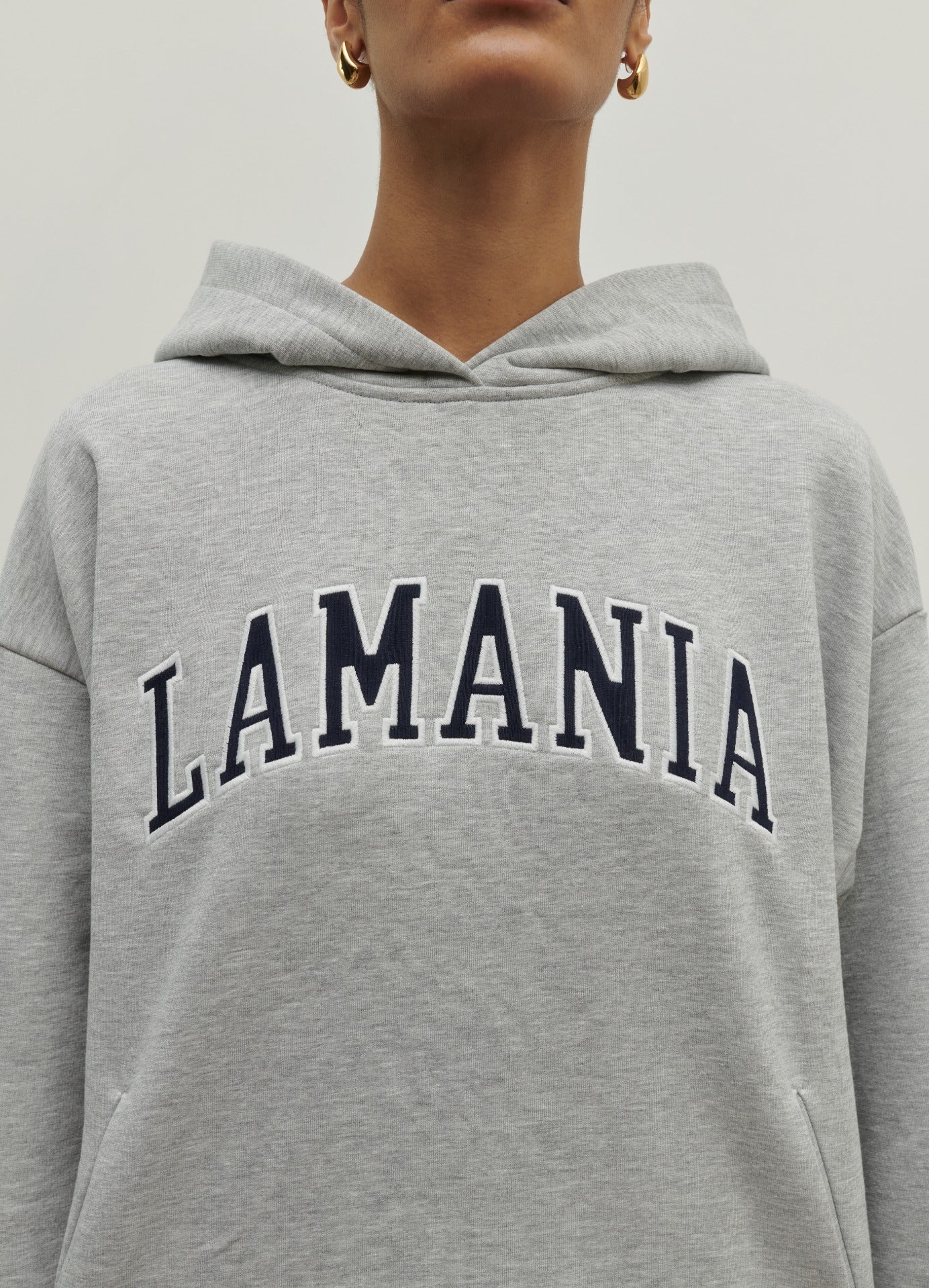 BLUZA Z KAPTUREM LOS GREY