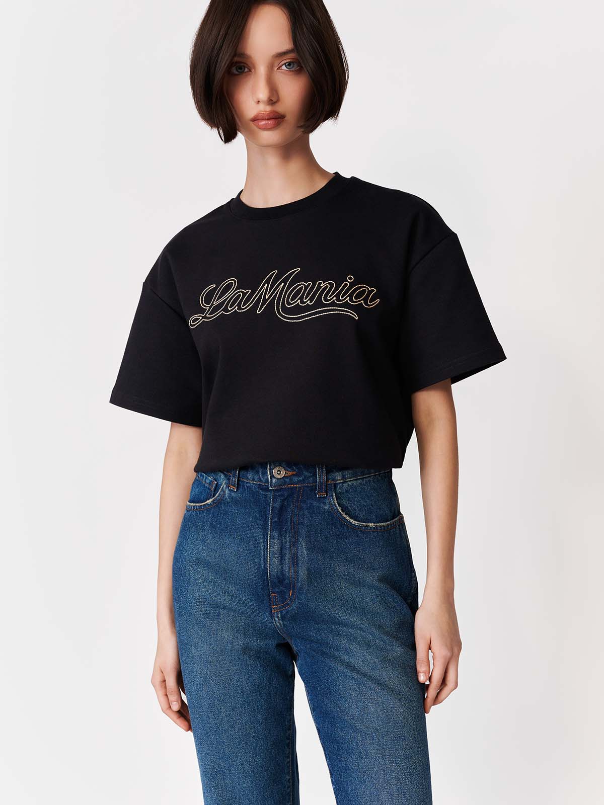 T-SHIRT LOTTIE BLACK