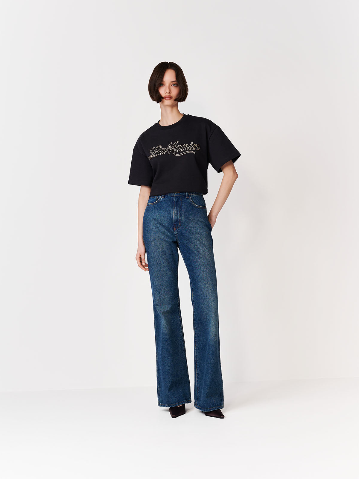 T-SHIRT LOTTIE BLACK