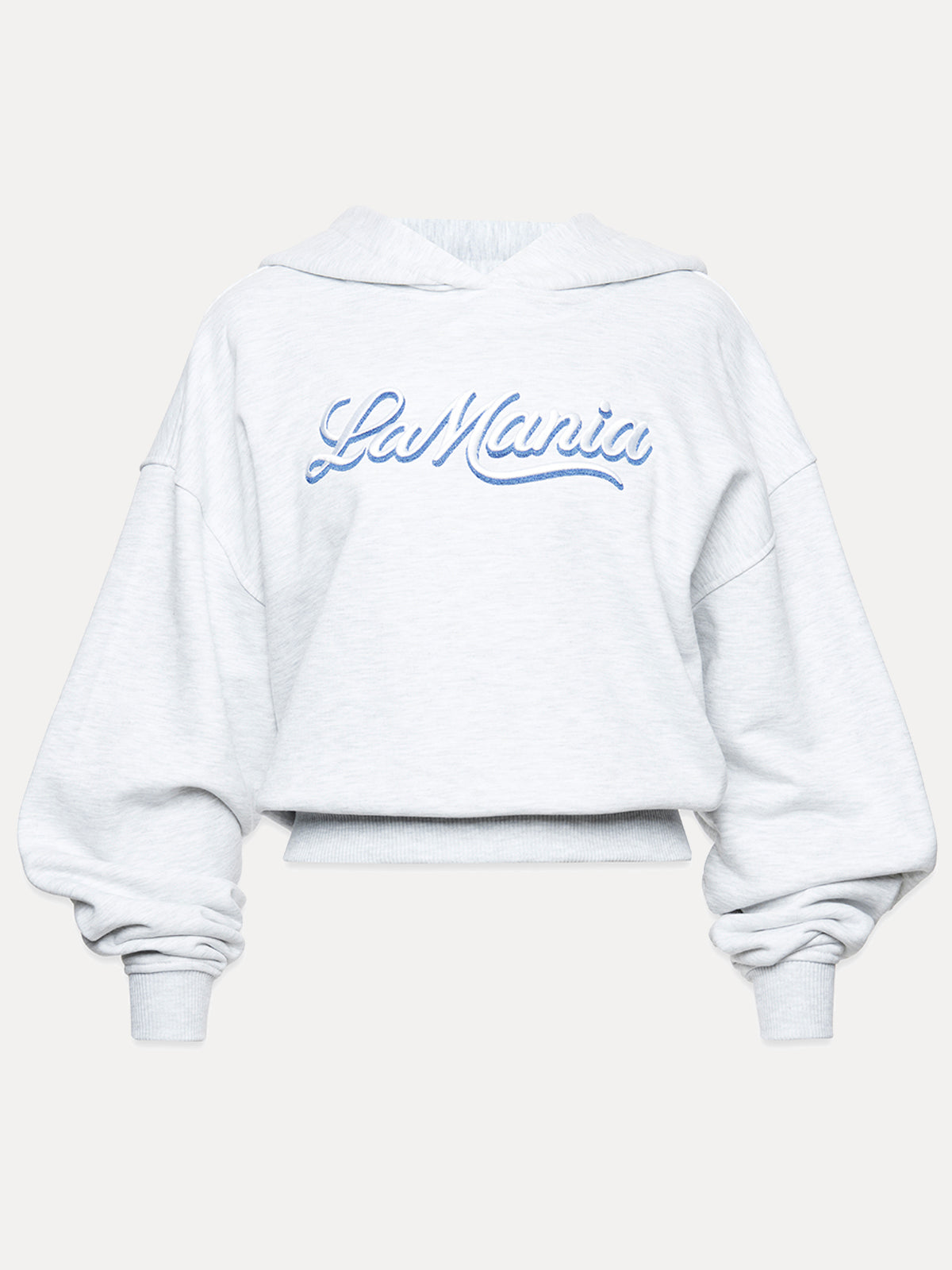 BLUZA Z KAPTUREM LUMA GREY MELANGE