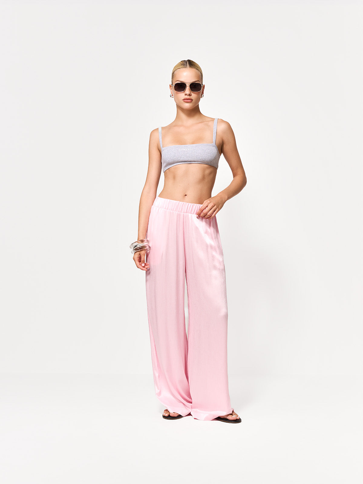 SPODNIE MAC PASTEL PINK