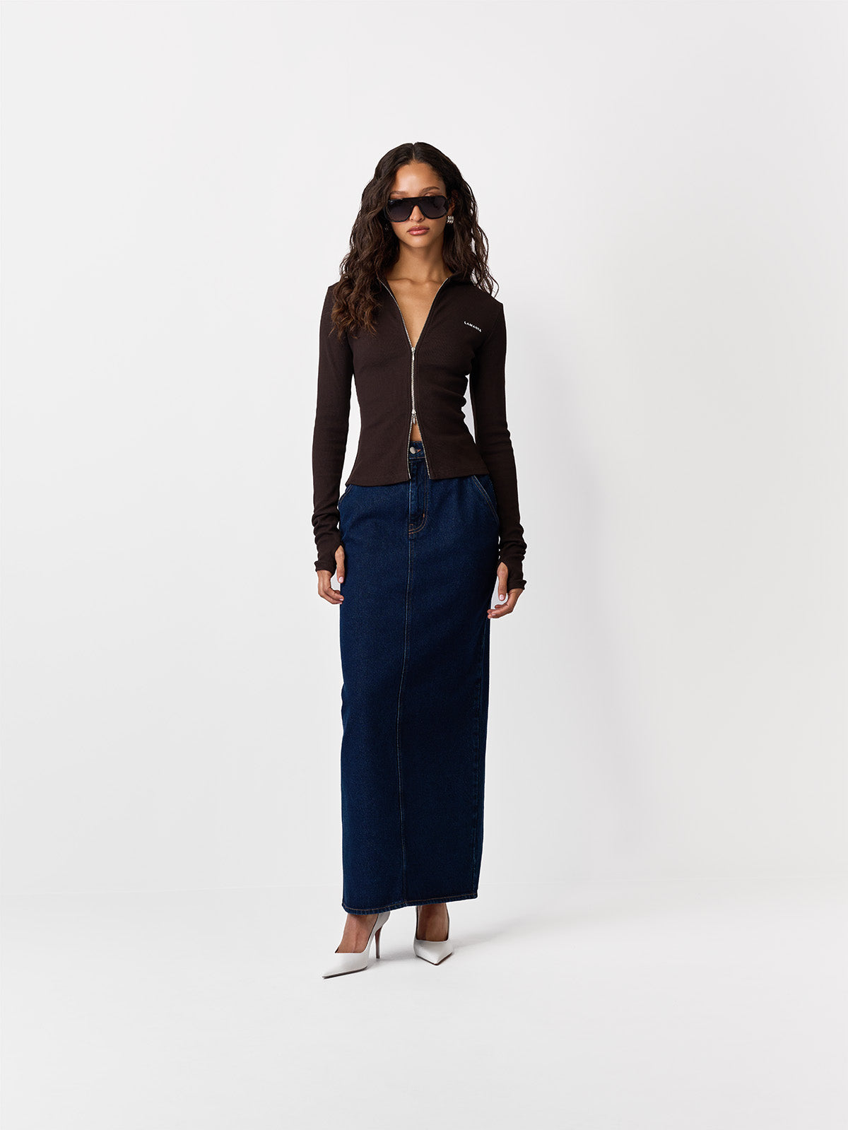BLUZA Z KAPTUREM MANDY DARK CHOCOLATE