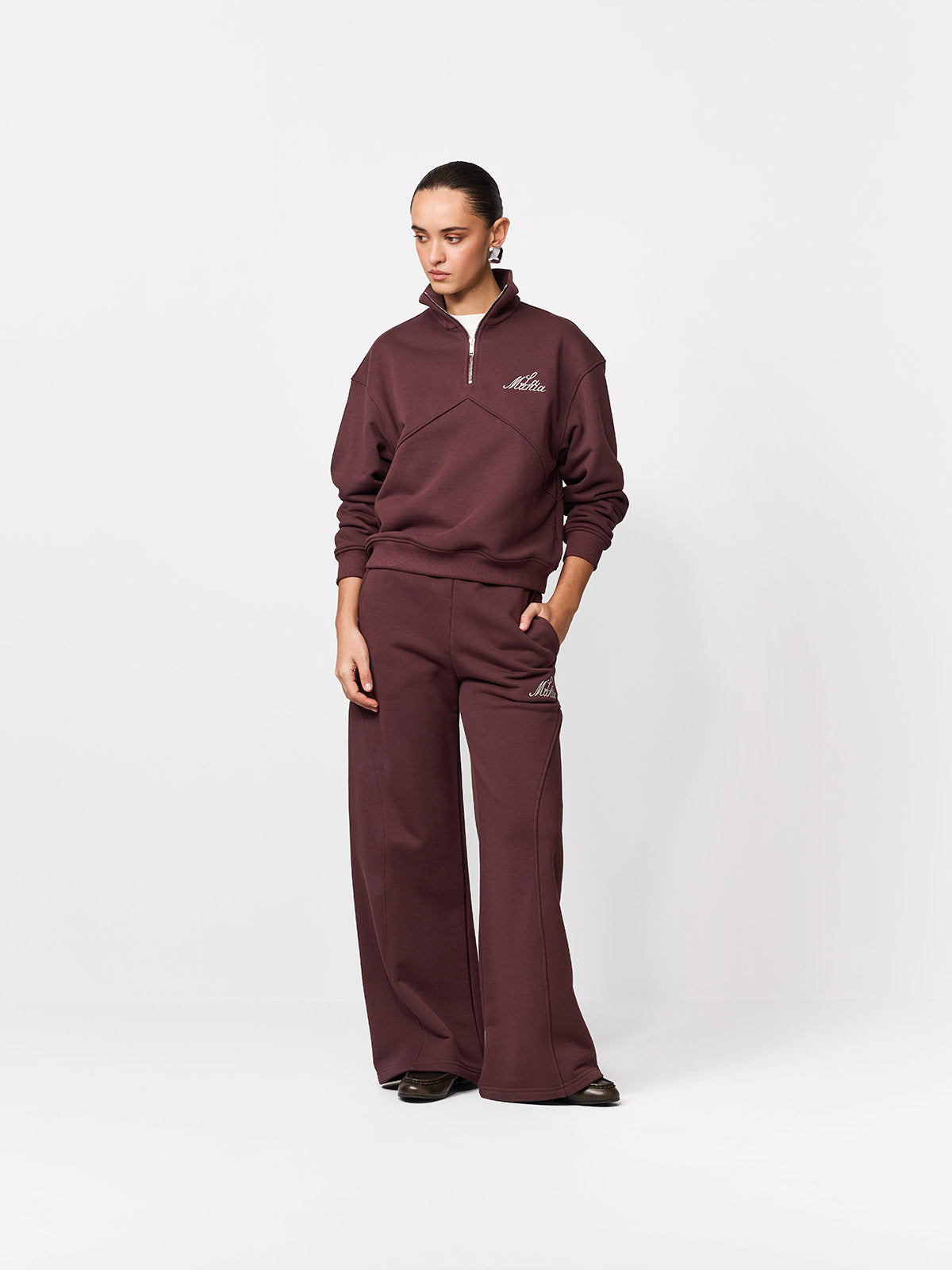 SPODNIE DRESOWE DURAN PLUM