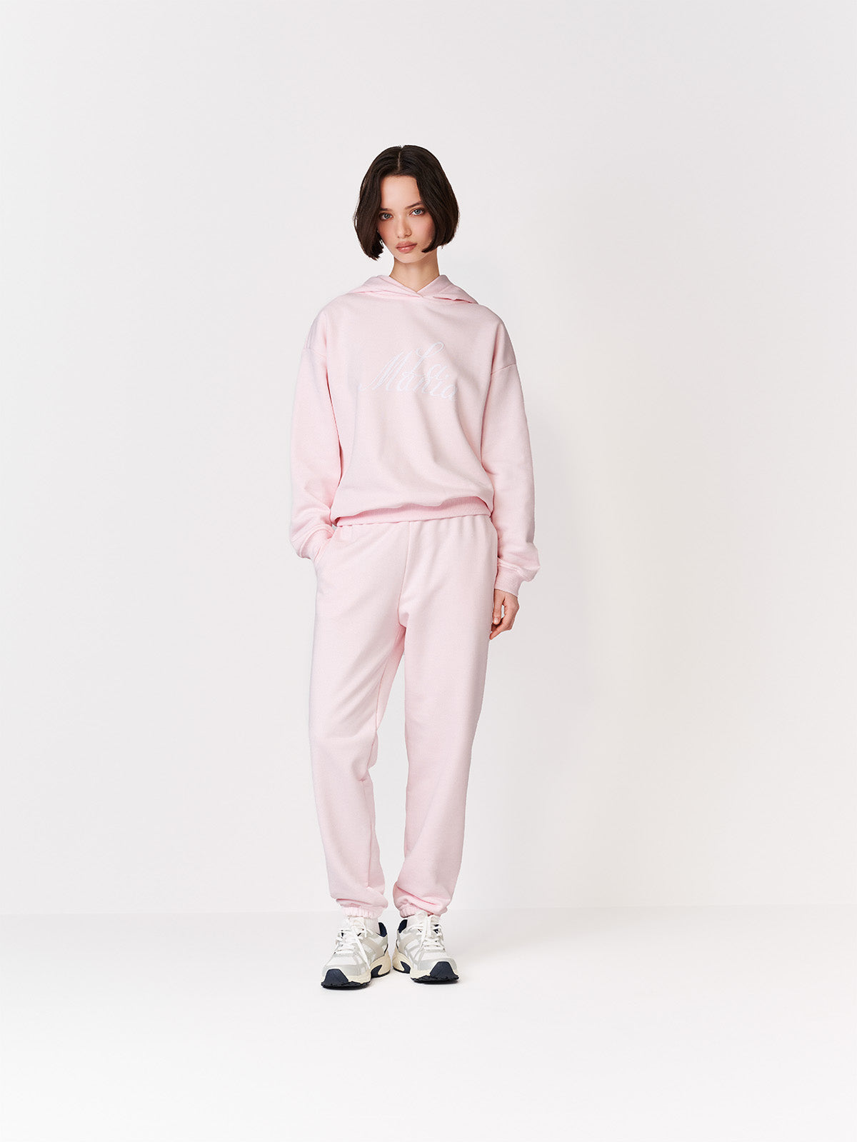 BLUZA Z KAPTUREM SYDNEY PASTEL PINK