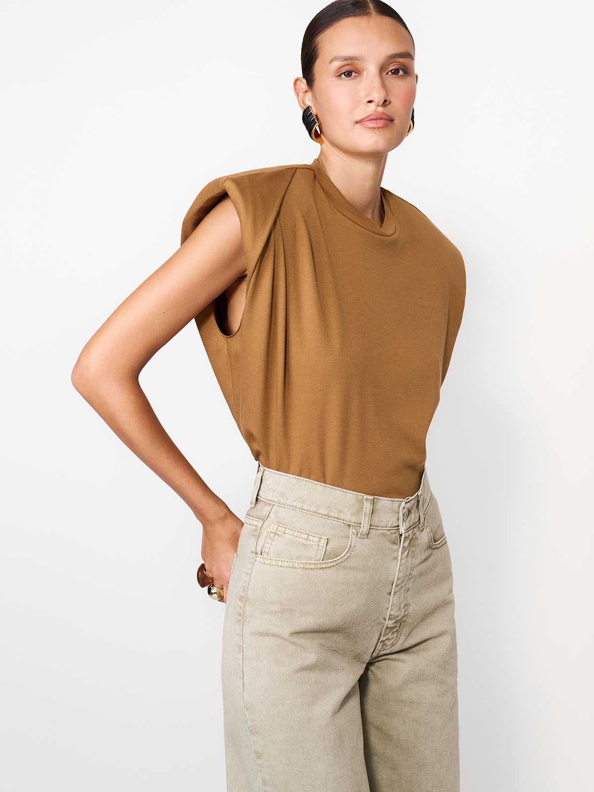 T-SHIRT MARIKA CARAMEL