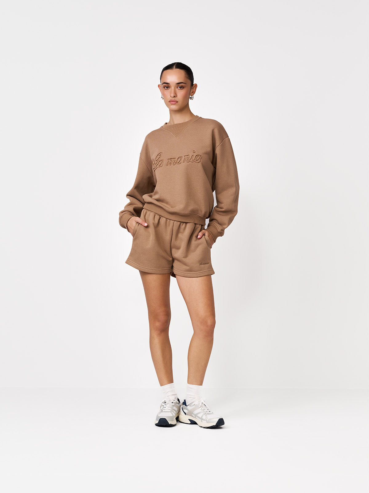 SZORTY DRESOWE MICA CARAMEL