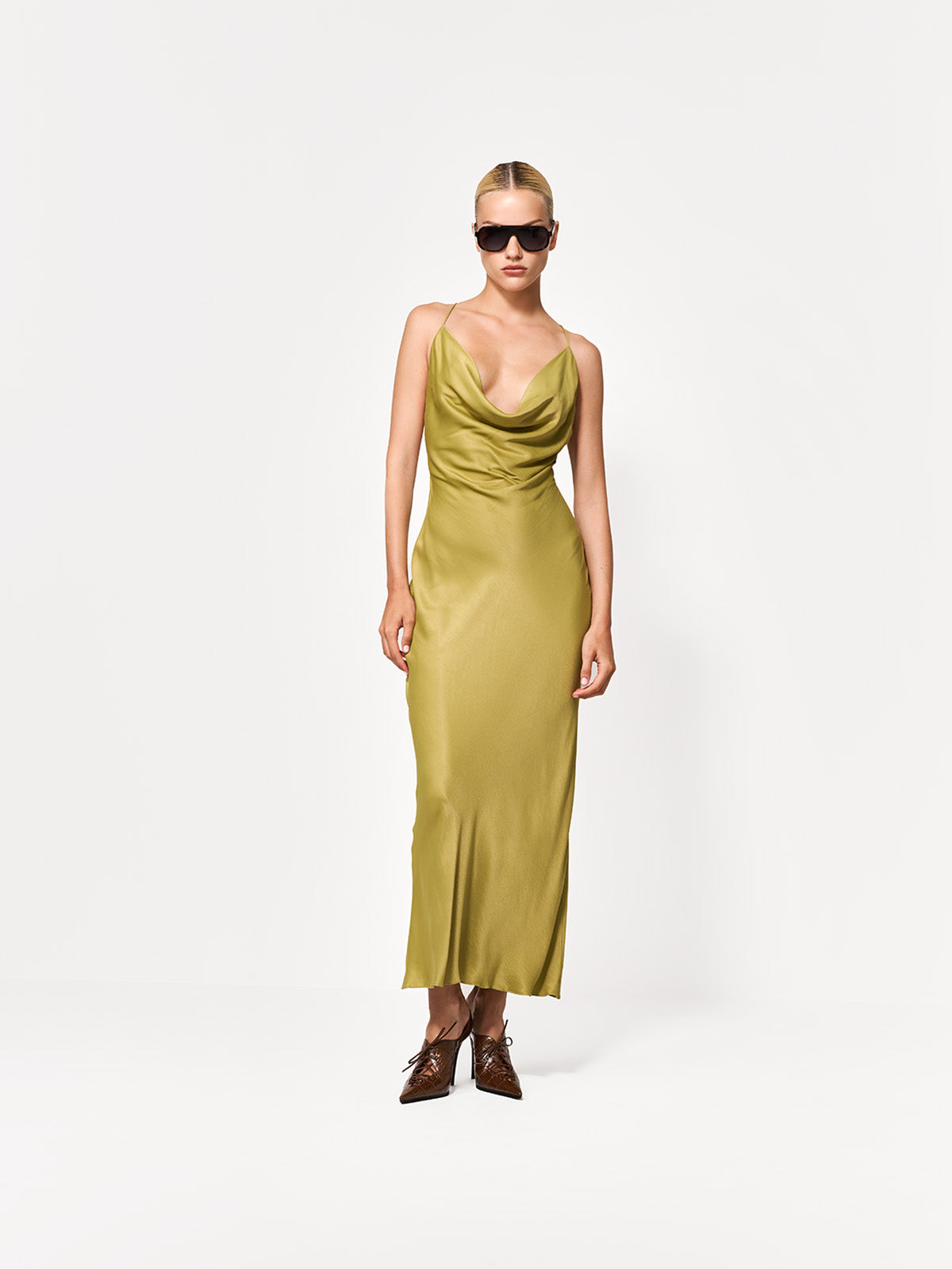SUKIENKA MAXI NAYARI LIME