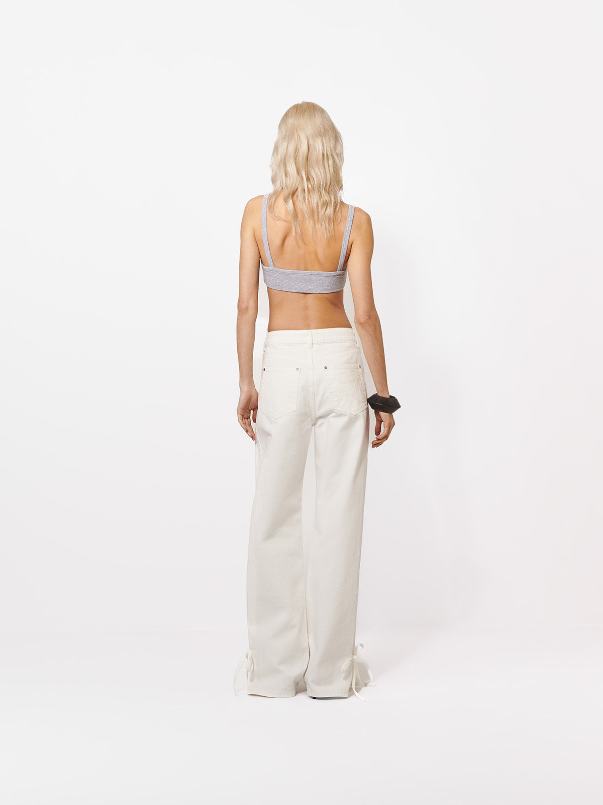 TOP NERI GREY MELANGE