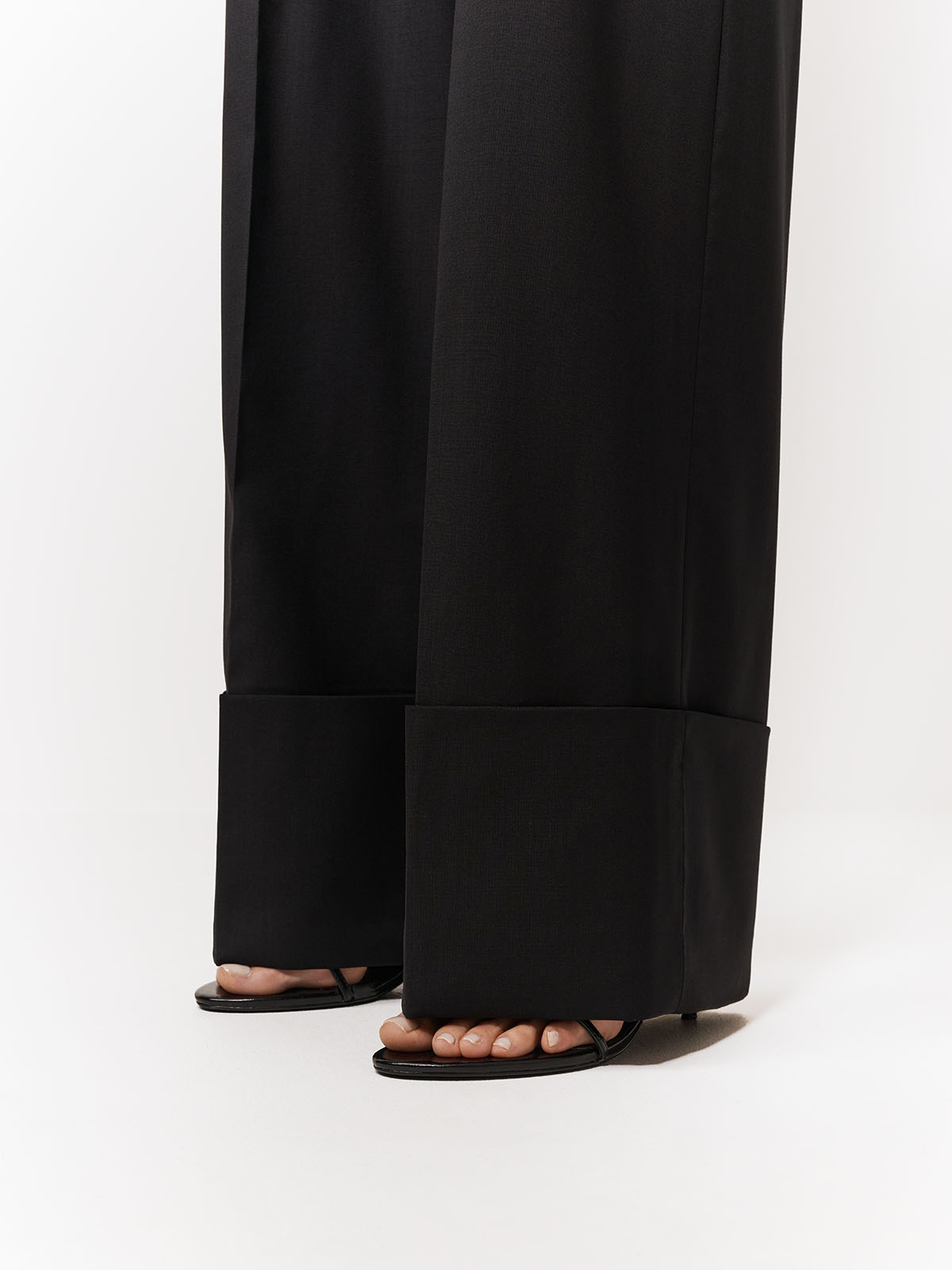 SPODNIE GARNITUROWE NORELLE BLACK