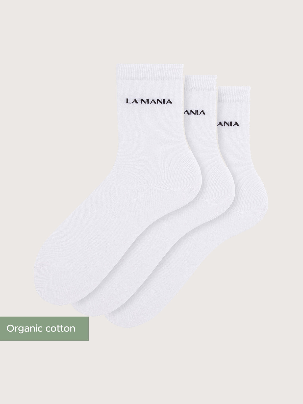 SKARPETKI BASIC WHITE 3 PACK