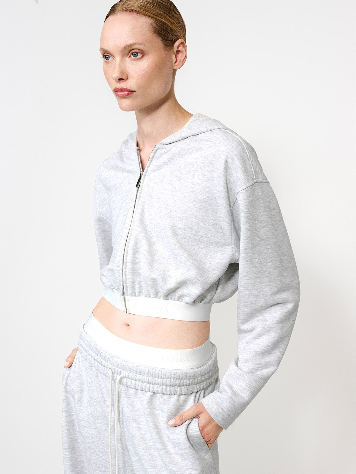 BLUZA ROZPINANA SEAN GREY MELANGE