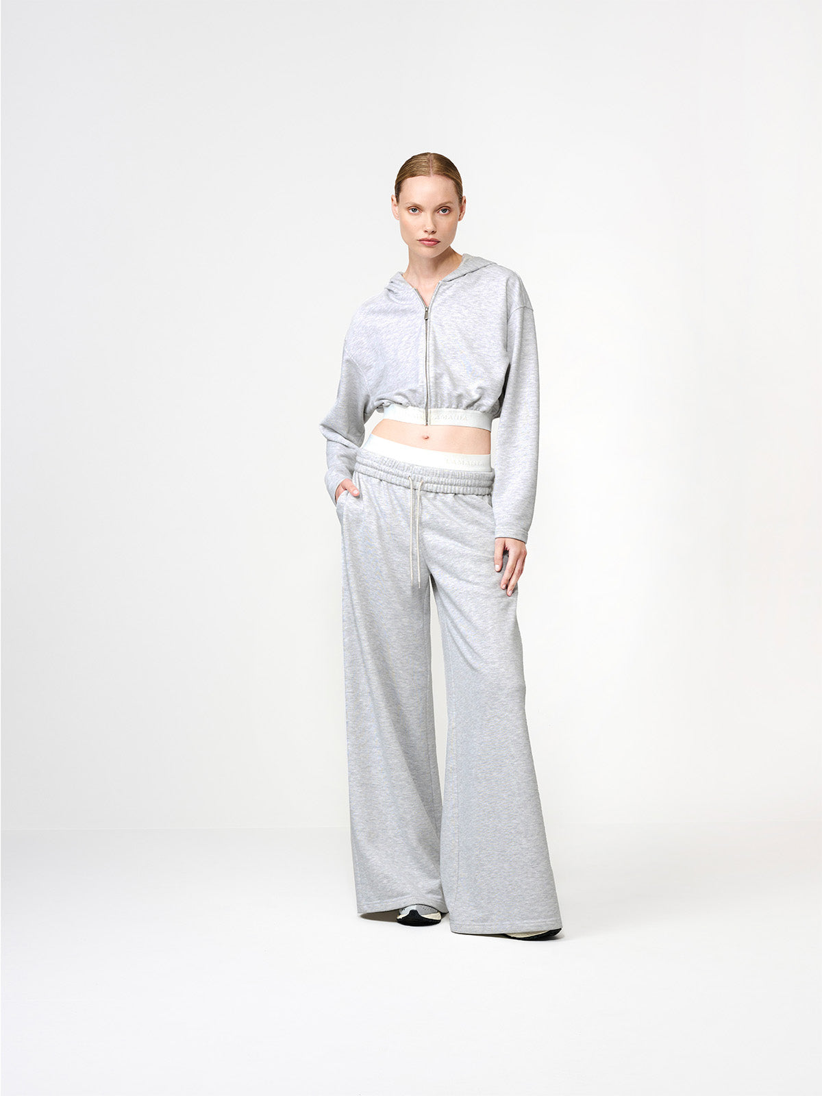 BLUZA ROZPINANA SEAN GREY MELANGE