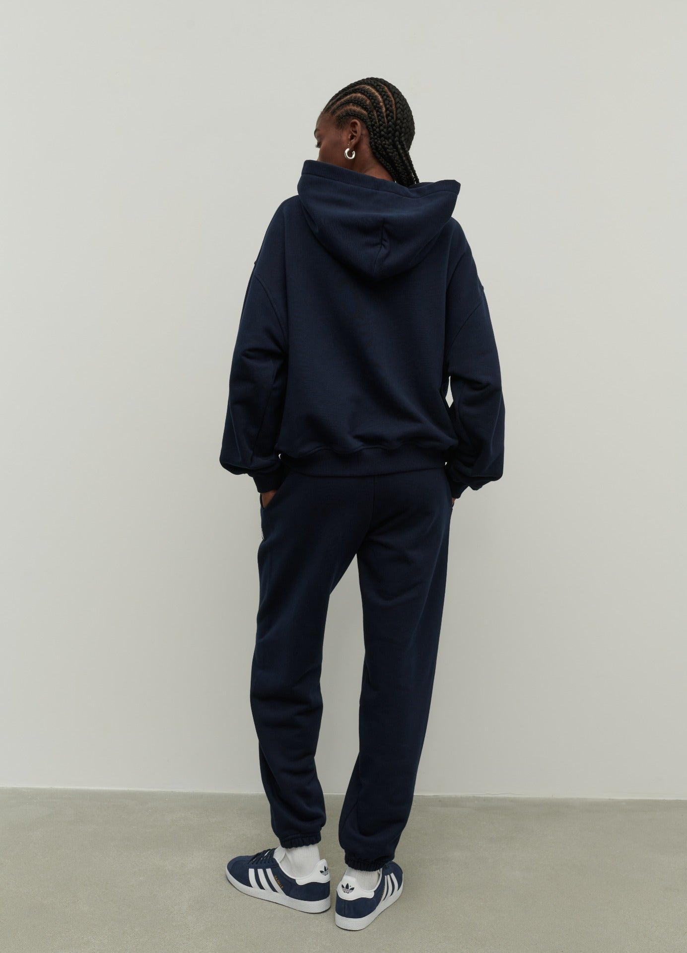 SPODNIE DRESOWE MATCH NAVY