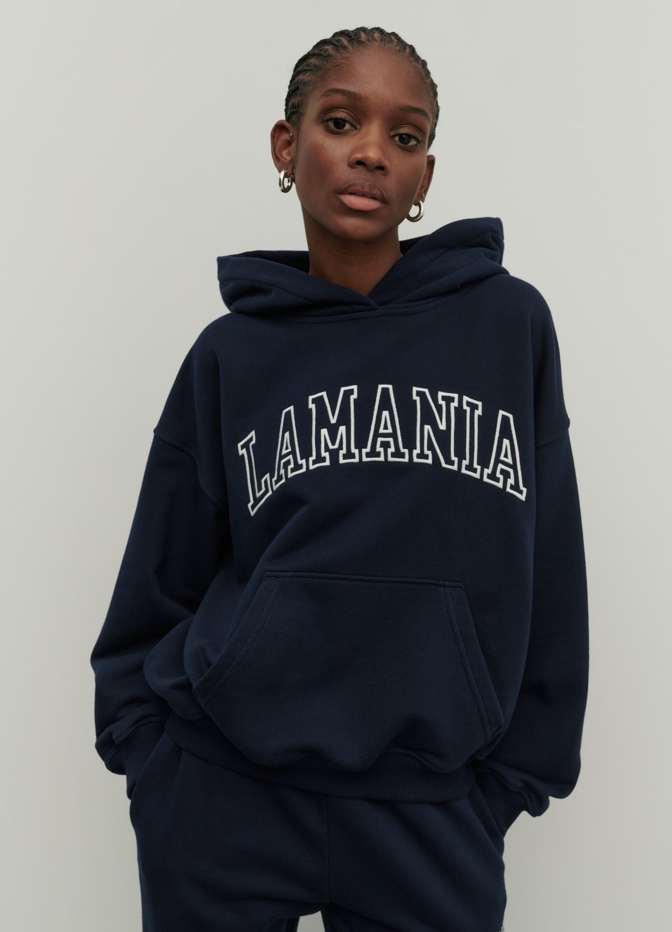 BLUZA Z KAPTUREM PERFECT NAVY