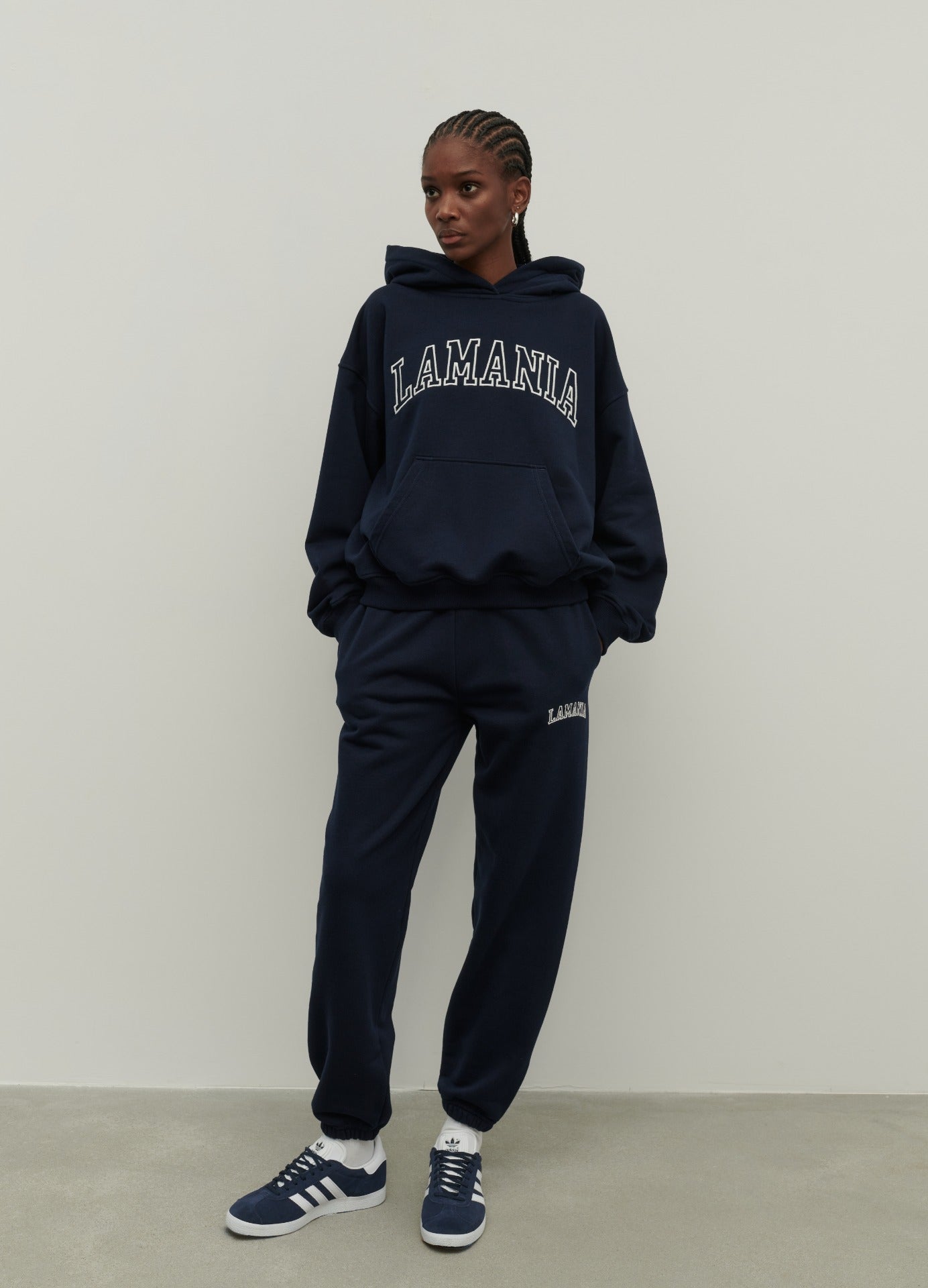 SPODNIE DRESOWE MATCH NAVY