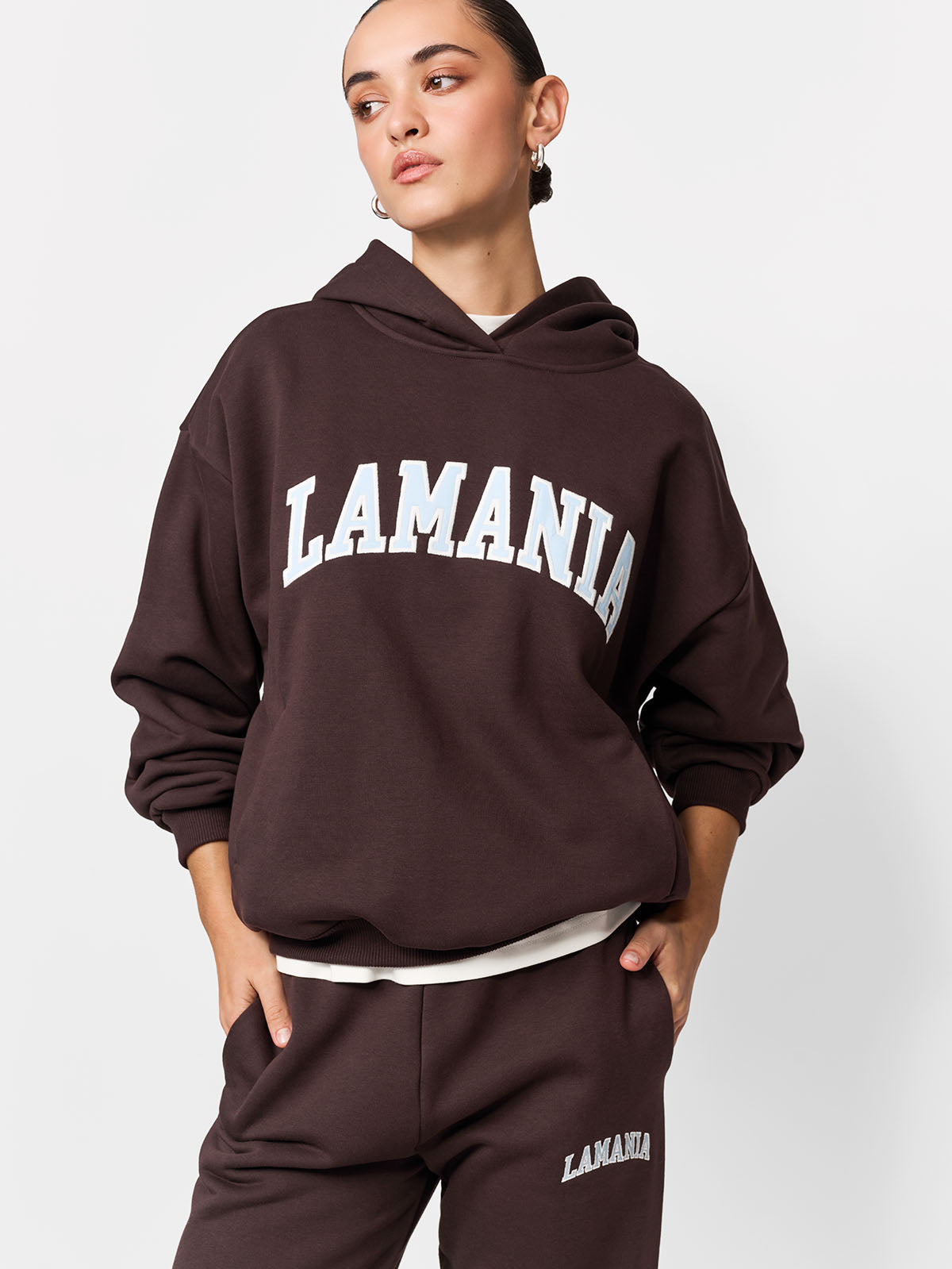 BLUZA Z KAPTUREM LOS DARK CHOCOLATE