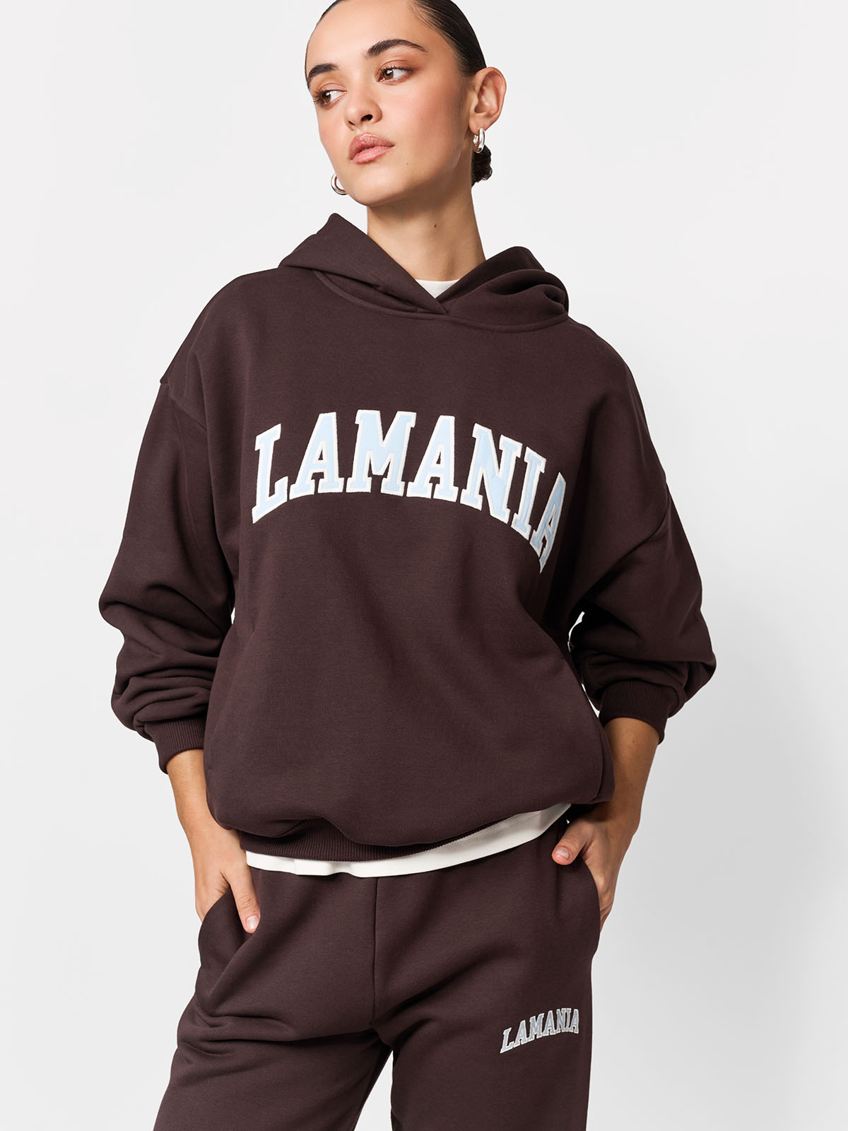 BLUZA Z KAPTUREM LOS DARK CHOCOLATE