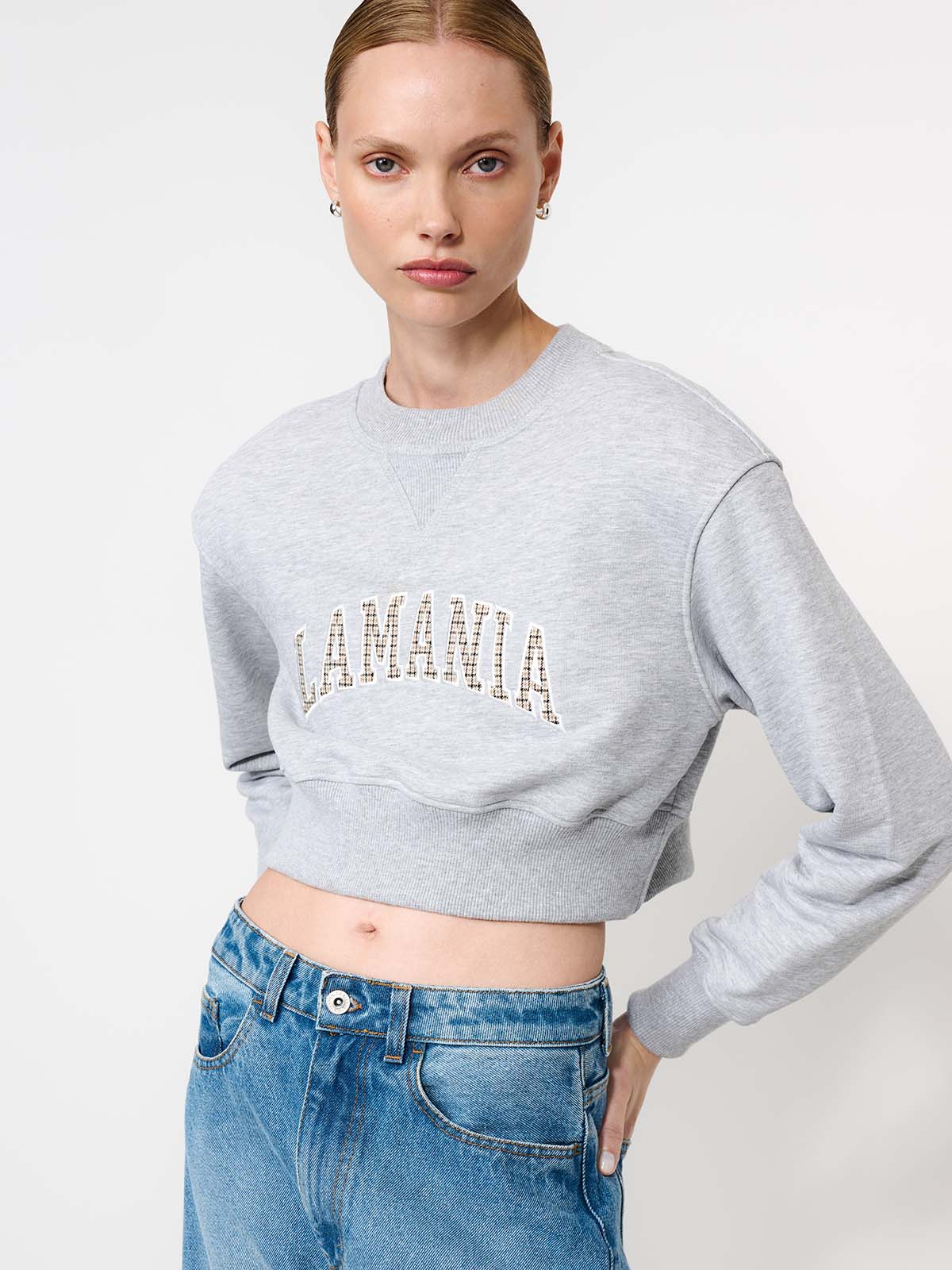 BLUZA SASHA GREY MELANGE