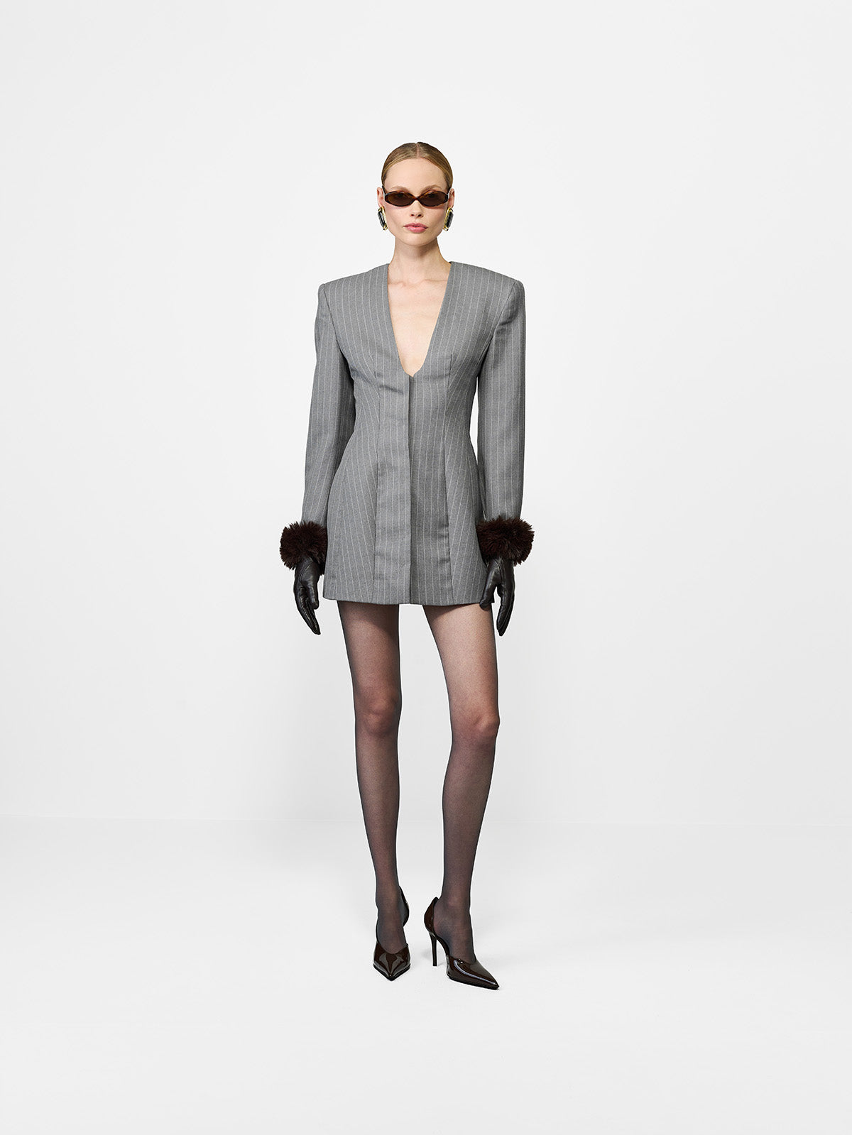 SUKIENKA MINI SELVIE GREY