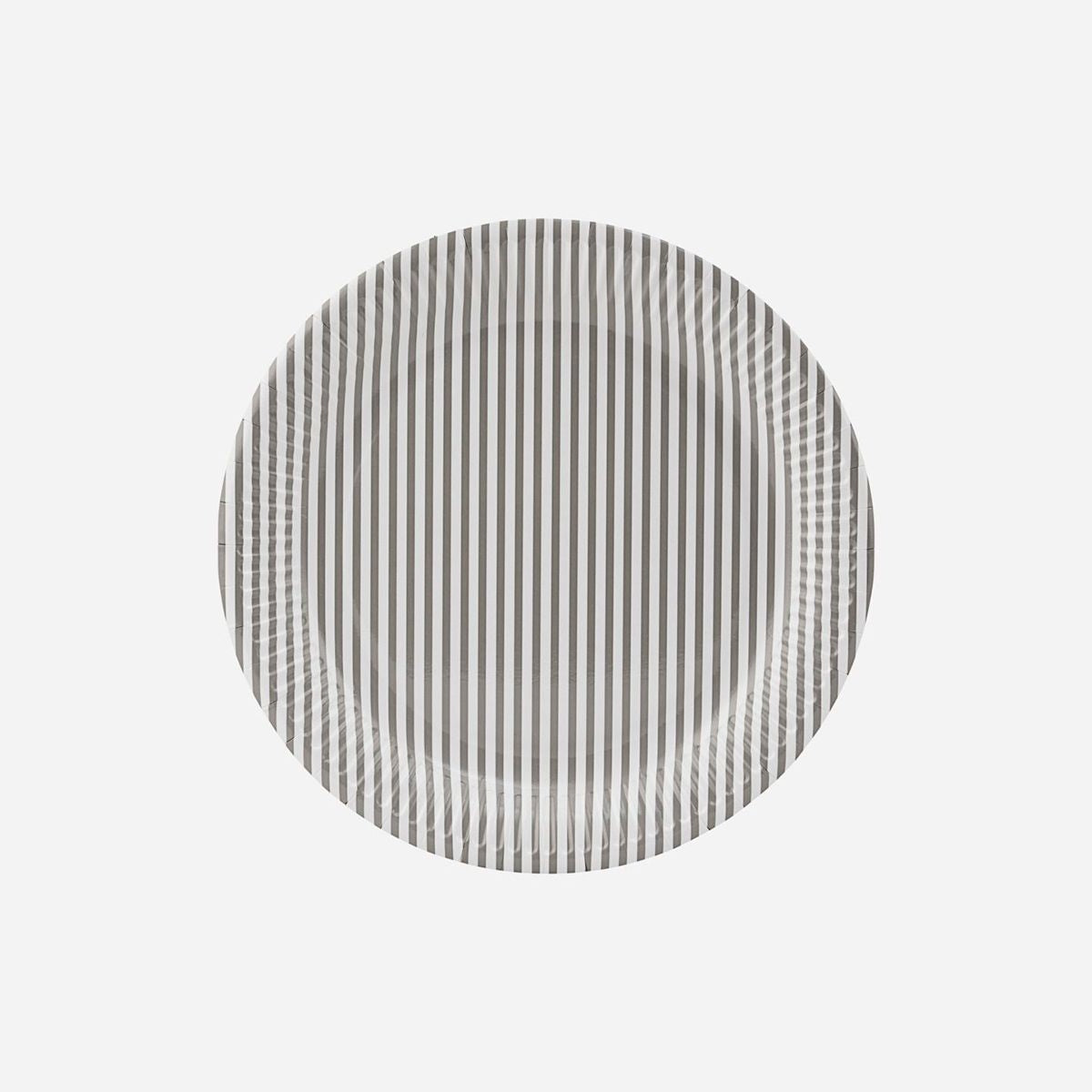 Talerzyki Papierowe Stripes