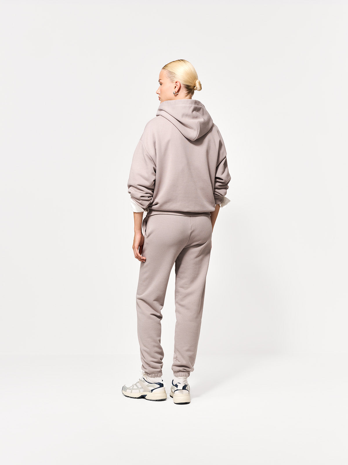 BLUZA Z KAPTUREM TWIN GREY