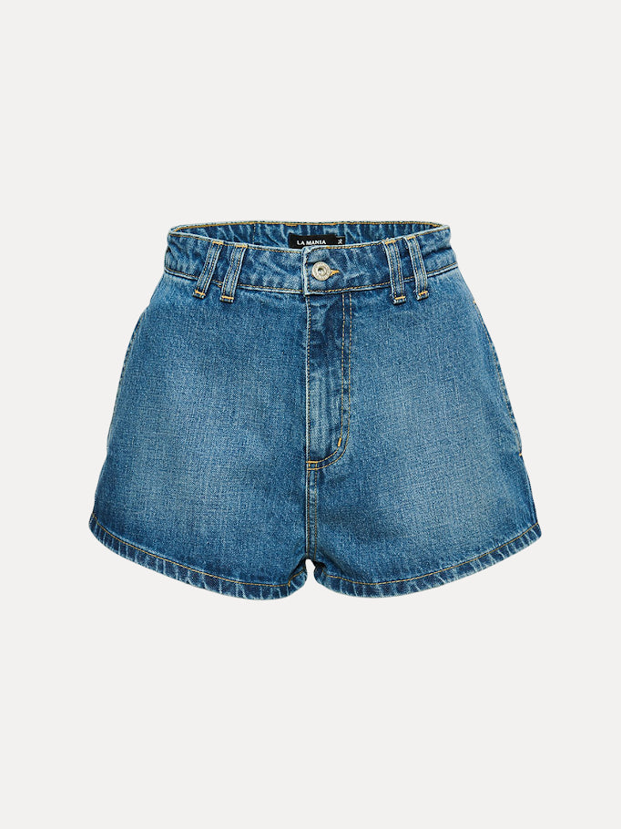 WALI BLUE DENIM SHORTS